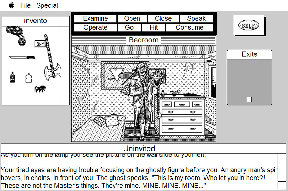 The Uninvited: MacVenture Series screenshot 7
