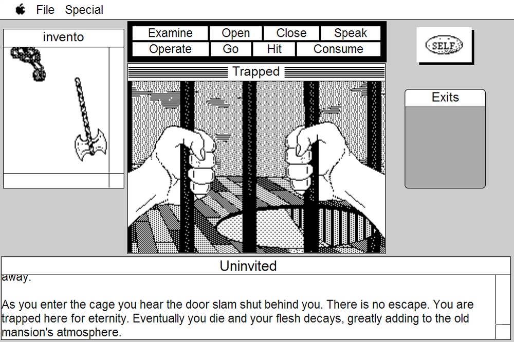 The Uninvited: MacVenture Series screenshot 9
