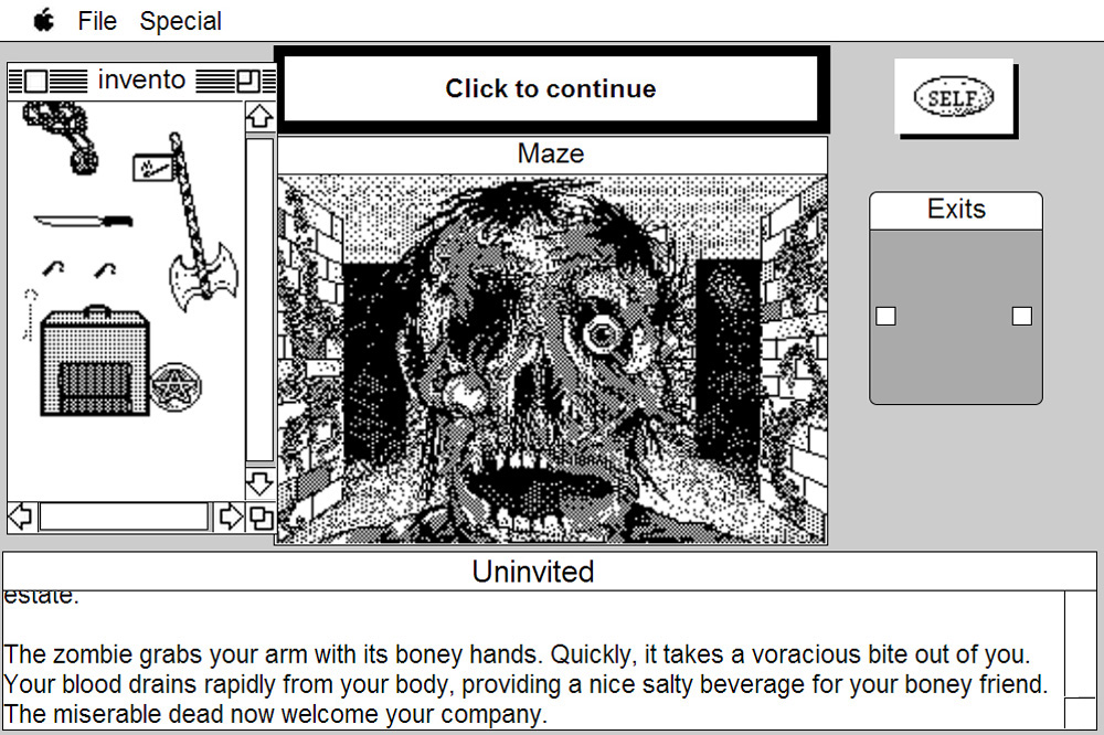 The Uninvited: MacVenture Series screenshot 11