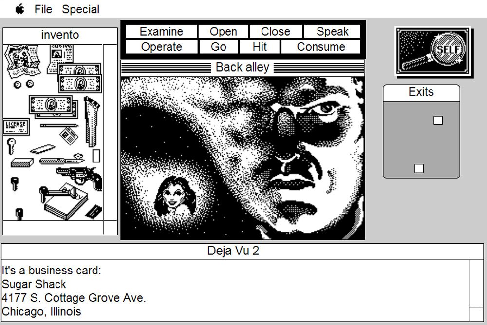 Déjà Vu II: MacVenture Series screenshot 7
