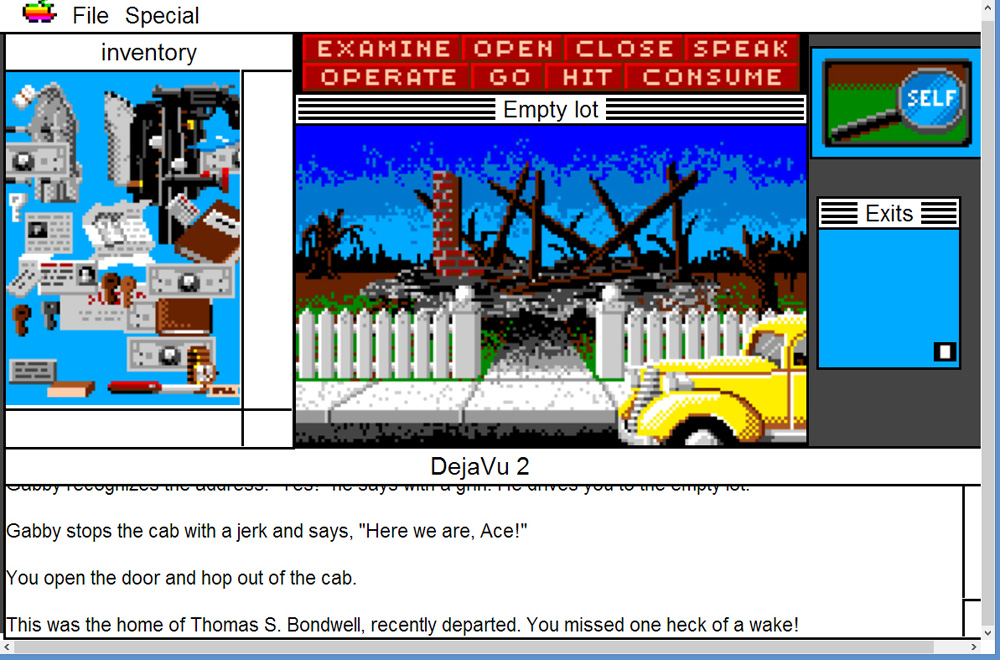 Déjà Vu II: MacVenture Series screenshot 5
