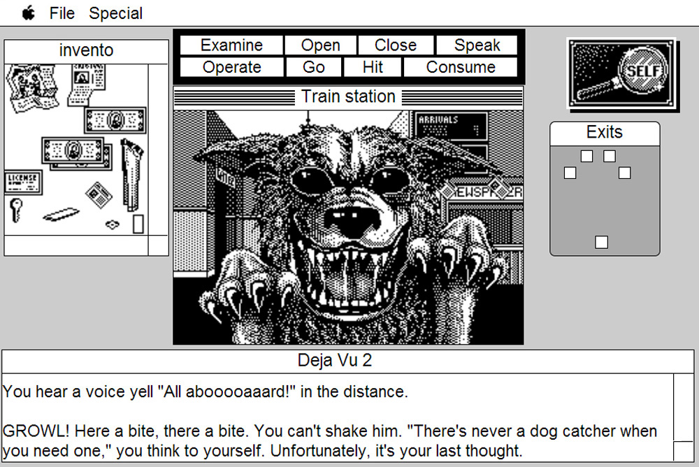 Déjà Vu II: MacVenture Series screenshot 10