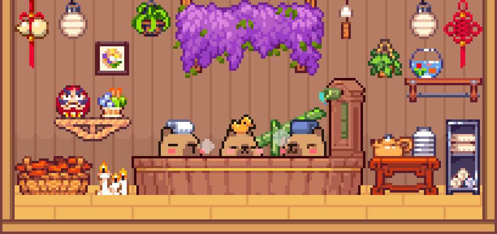 卡皮巴拉幸福时光 Capybara's Happytime screenshot 3
