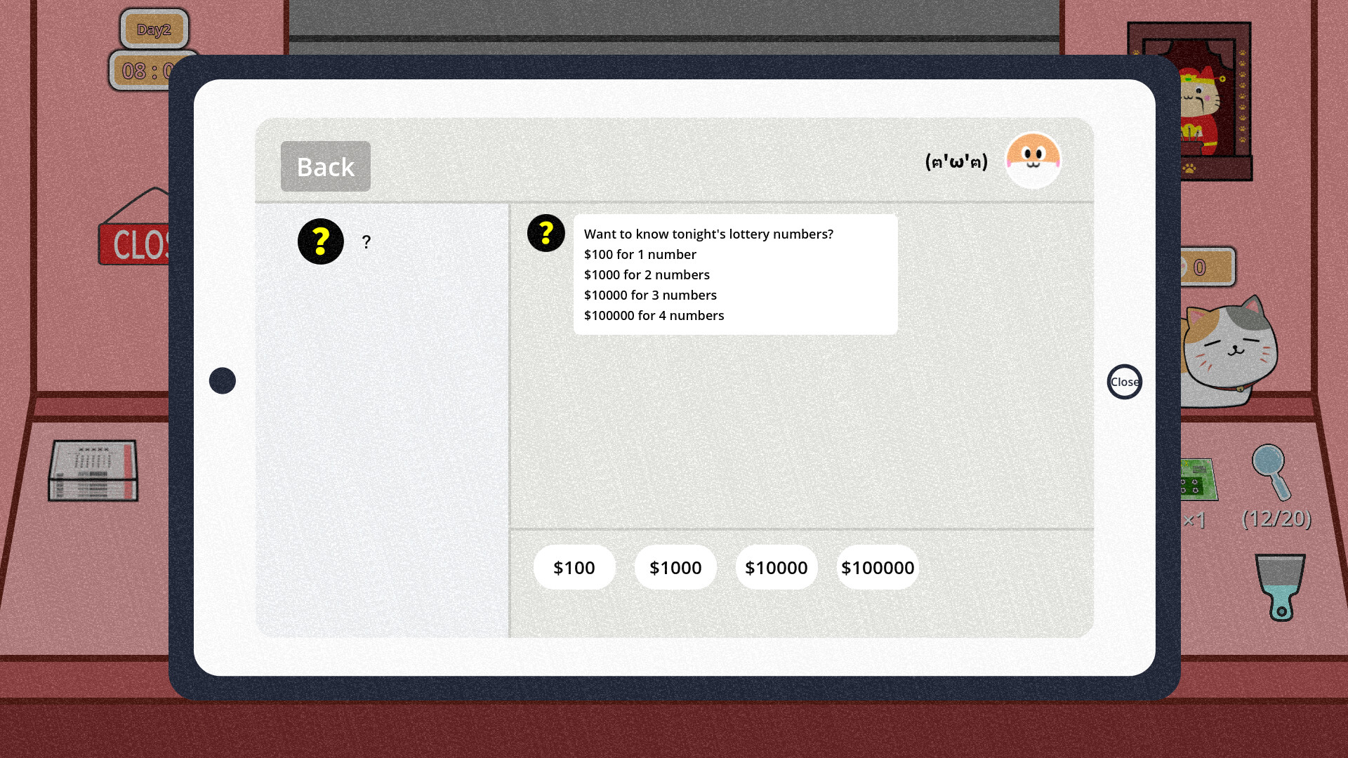 Cat Lottery Shop screenshot 7