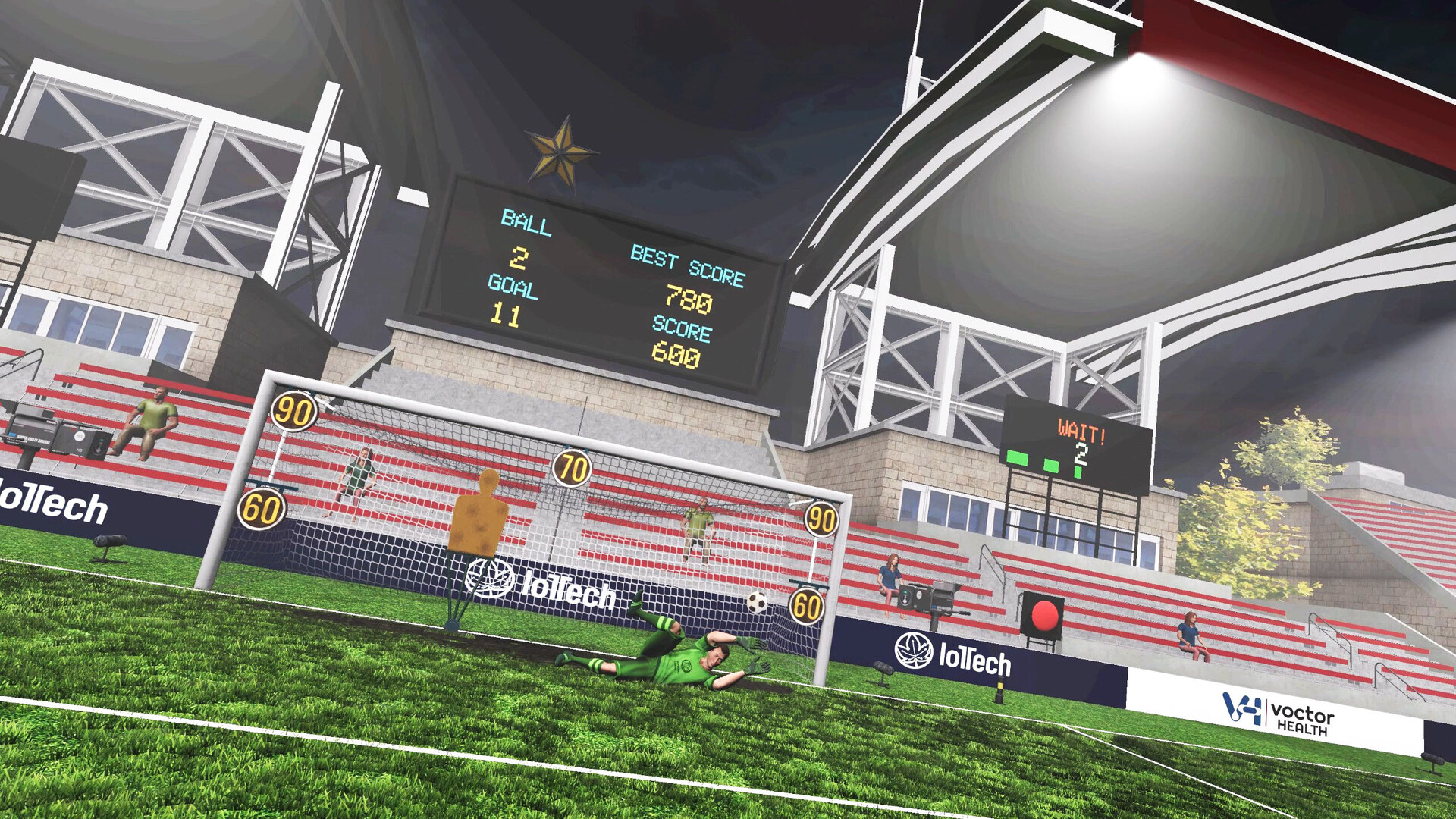 VR Football: Heading Challenge screenshot 1