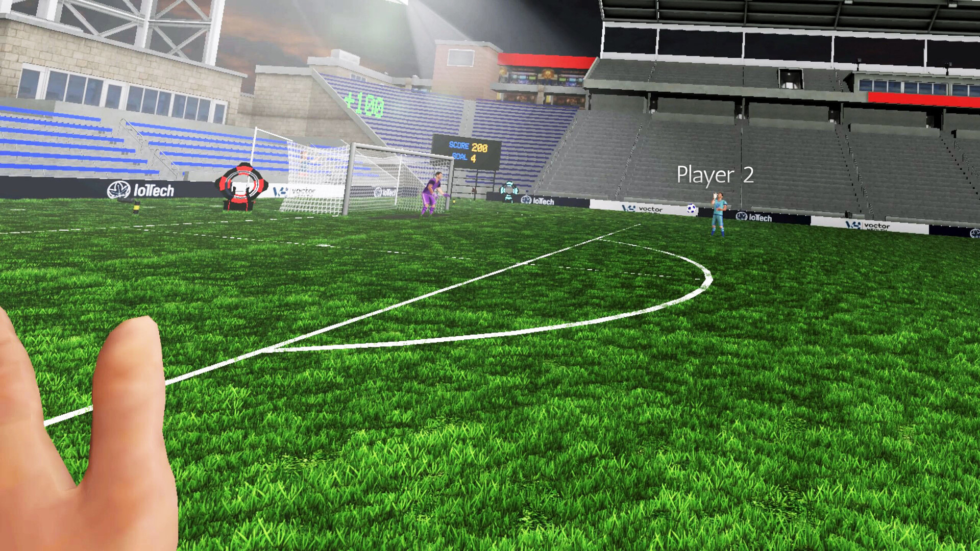 VR Football: Heading Challenge screenshot 2