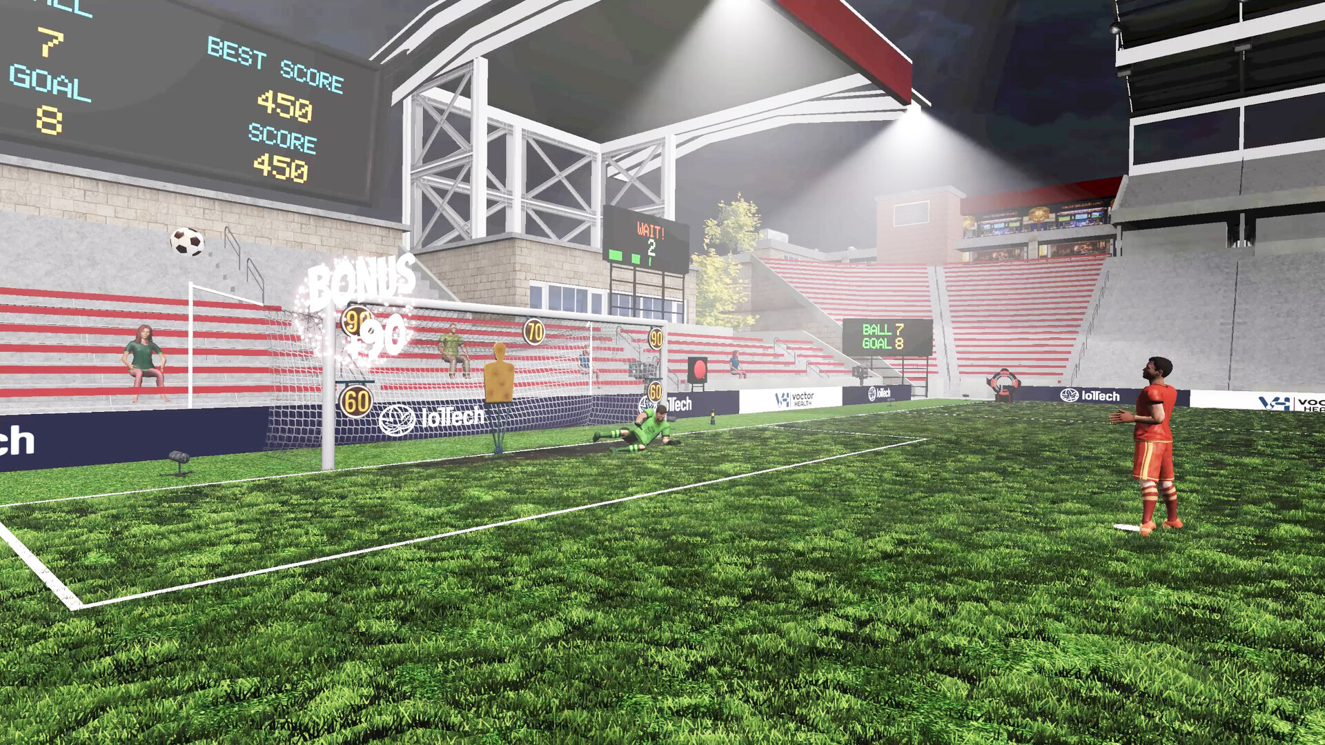 VR Football: Heading Challenge screenshot 9