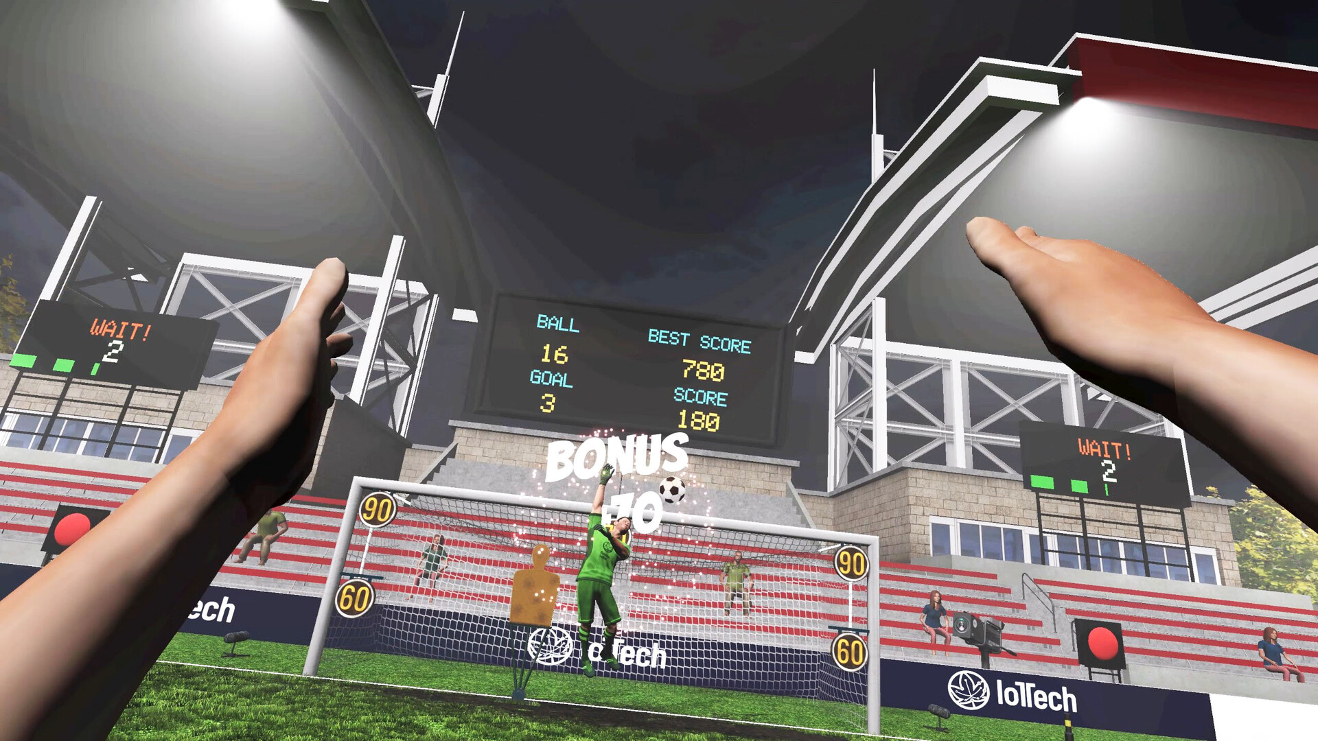 VR Football: Heading Challenge screenshot 4