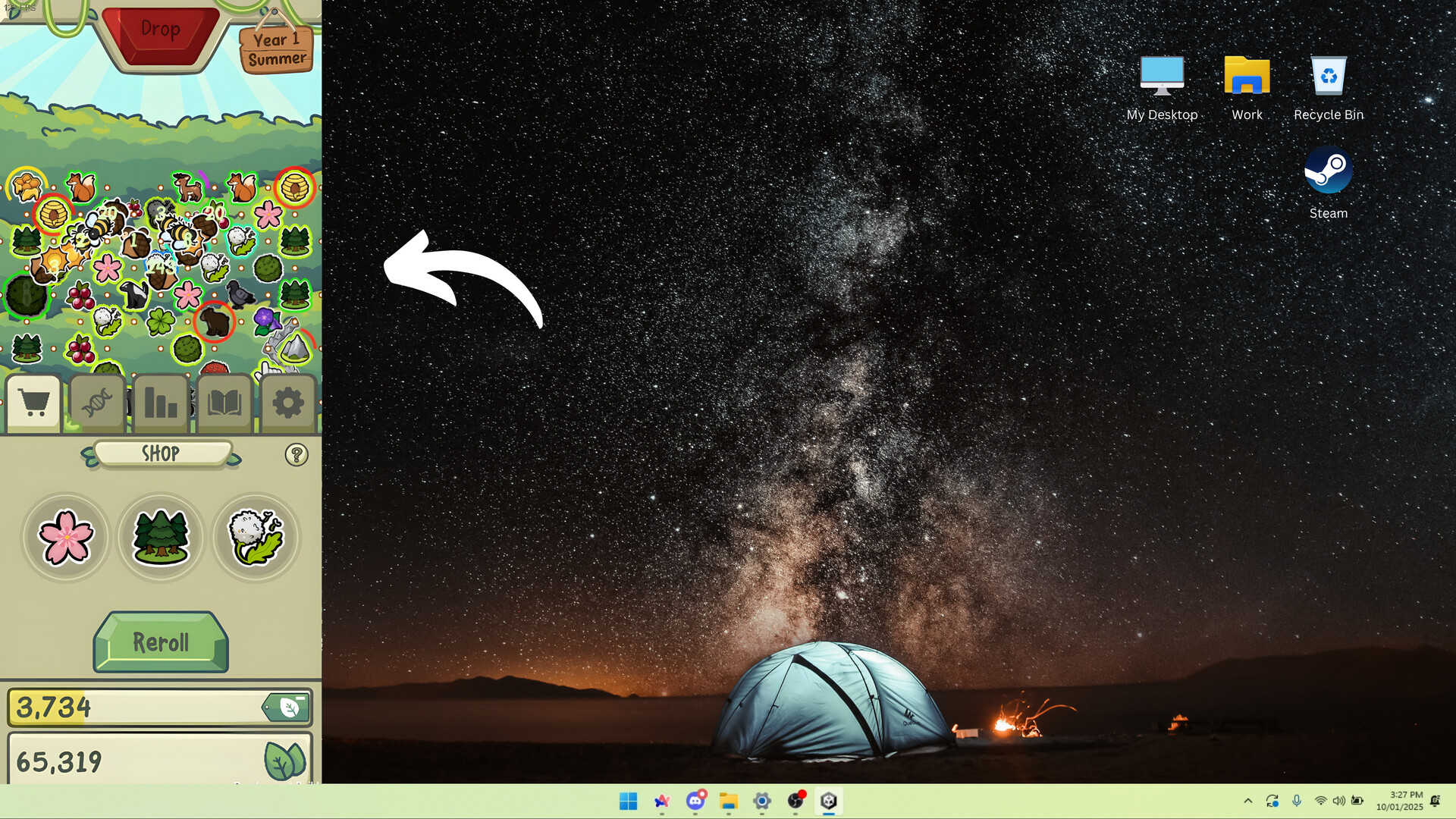 It's Raining Acorn! screenshot 1