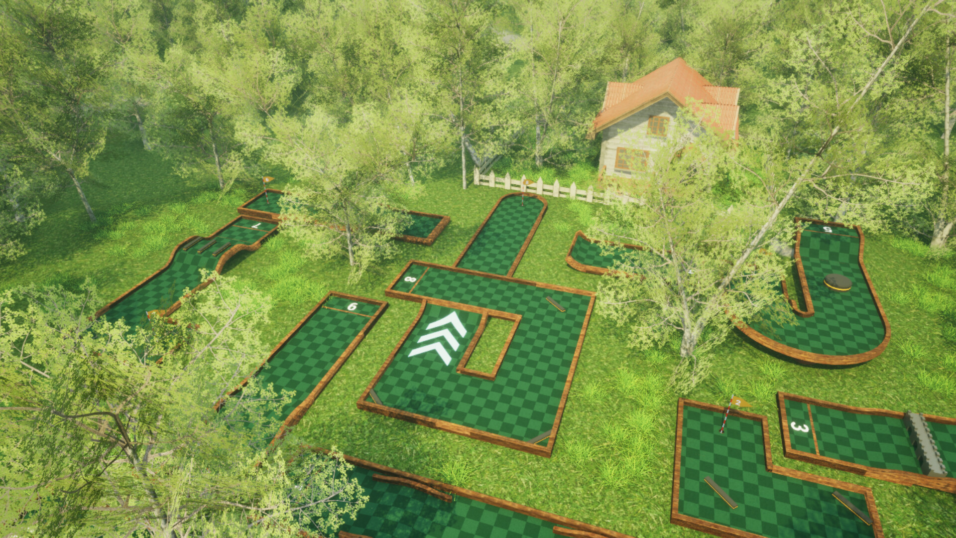 MiniGolf Showdown screenshot 1