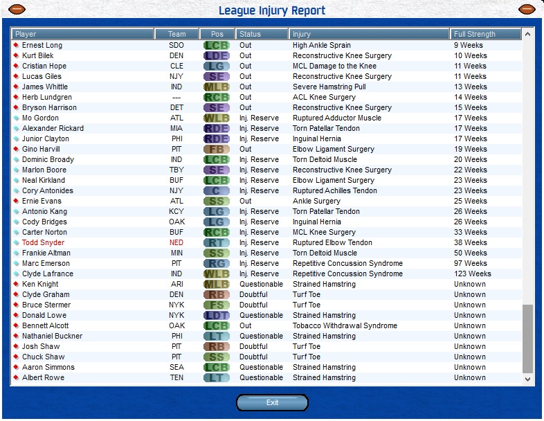 Front Office Football Seven screenshot 7