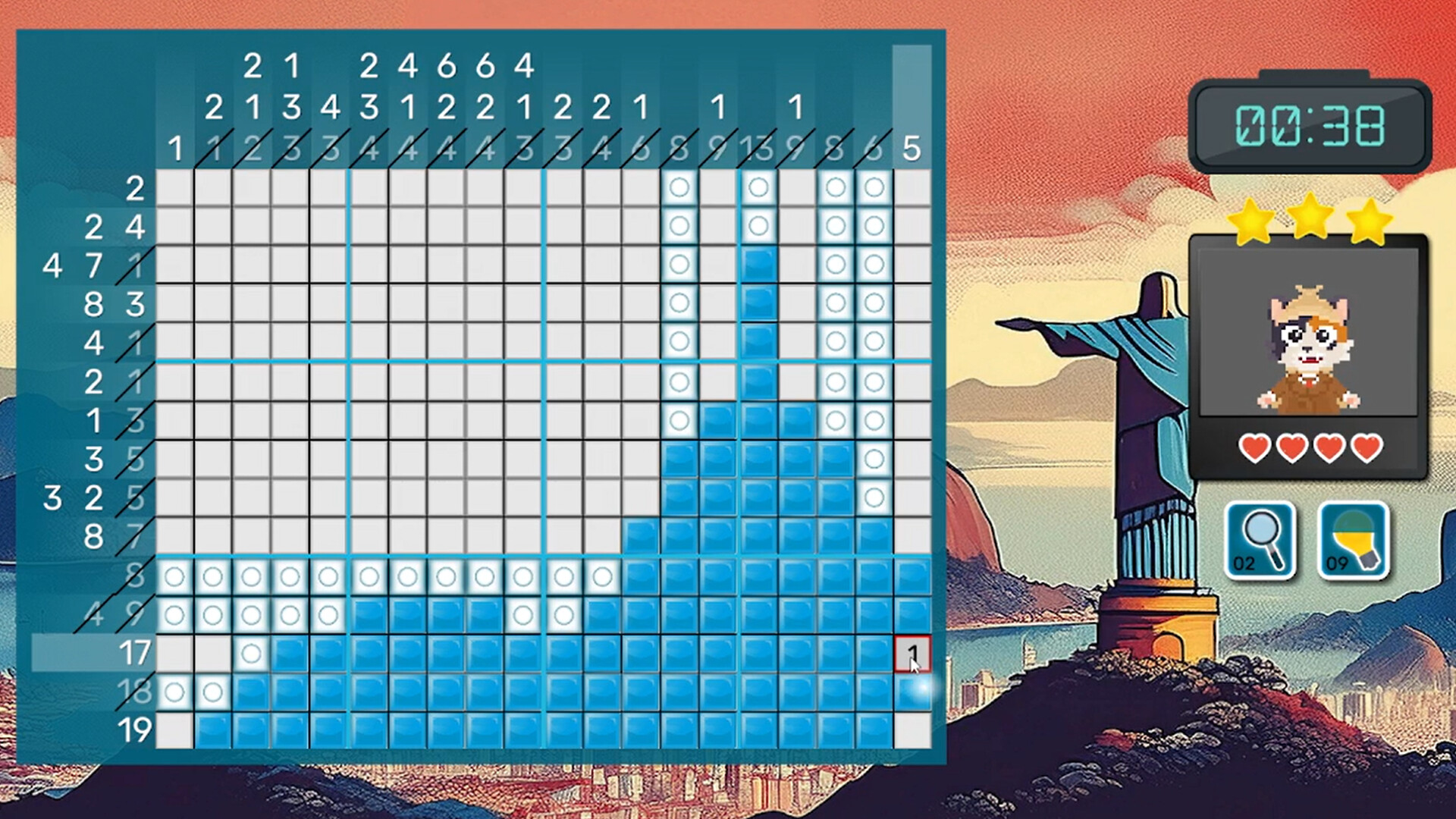 SherloCAT Nonogram Rio screenshot 4