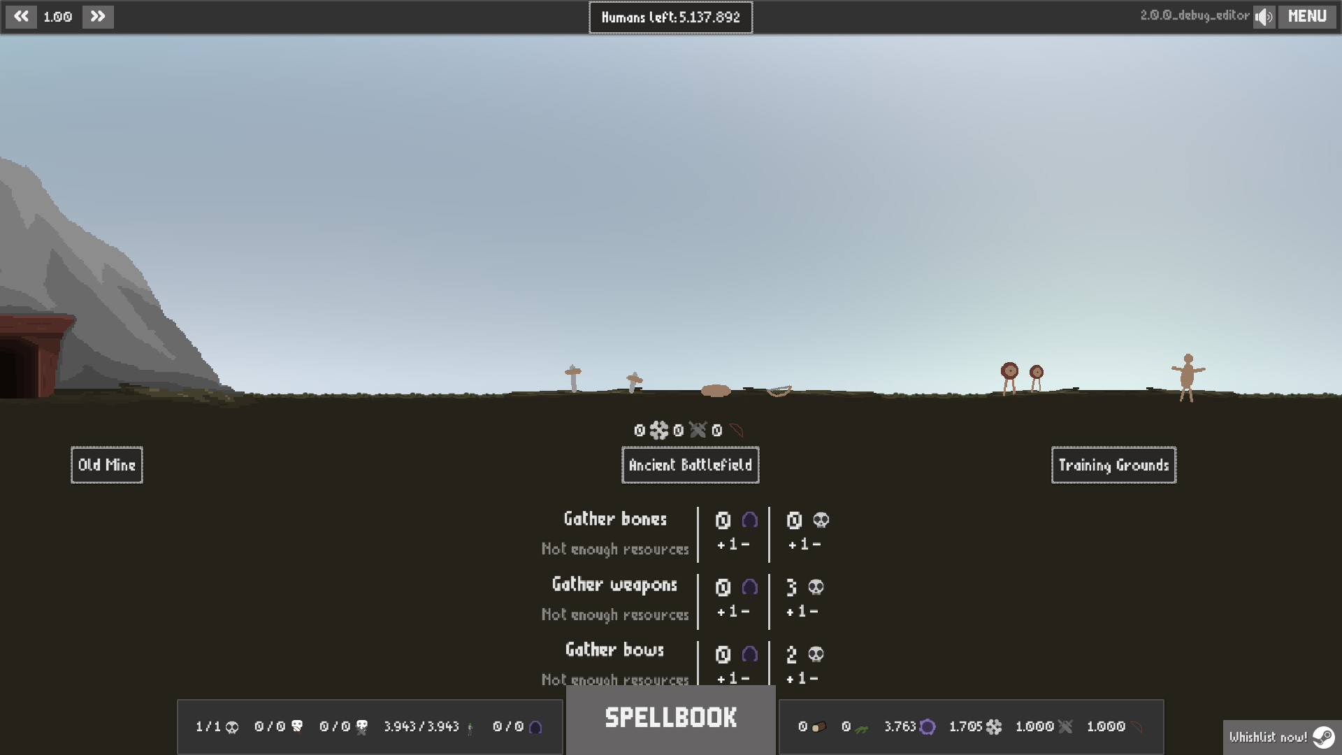 Idle Bones Magic screenshot 2
