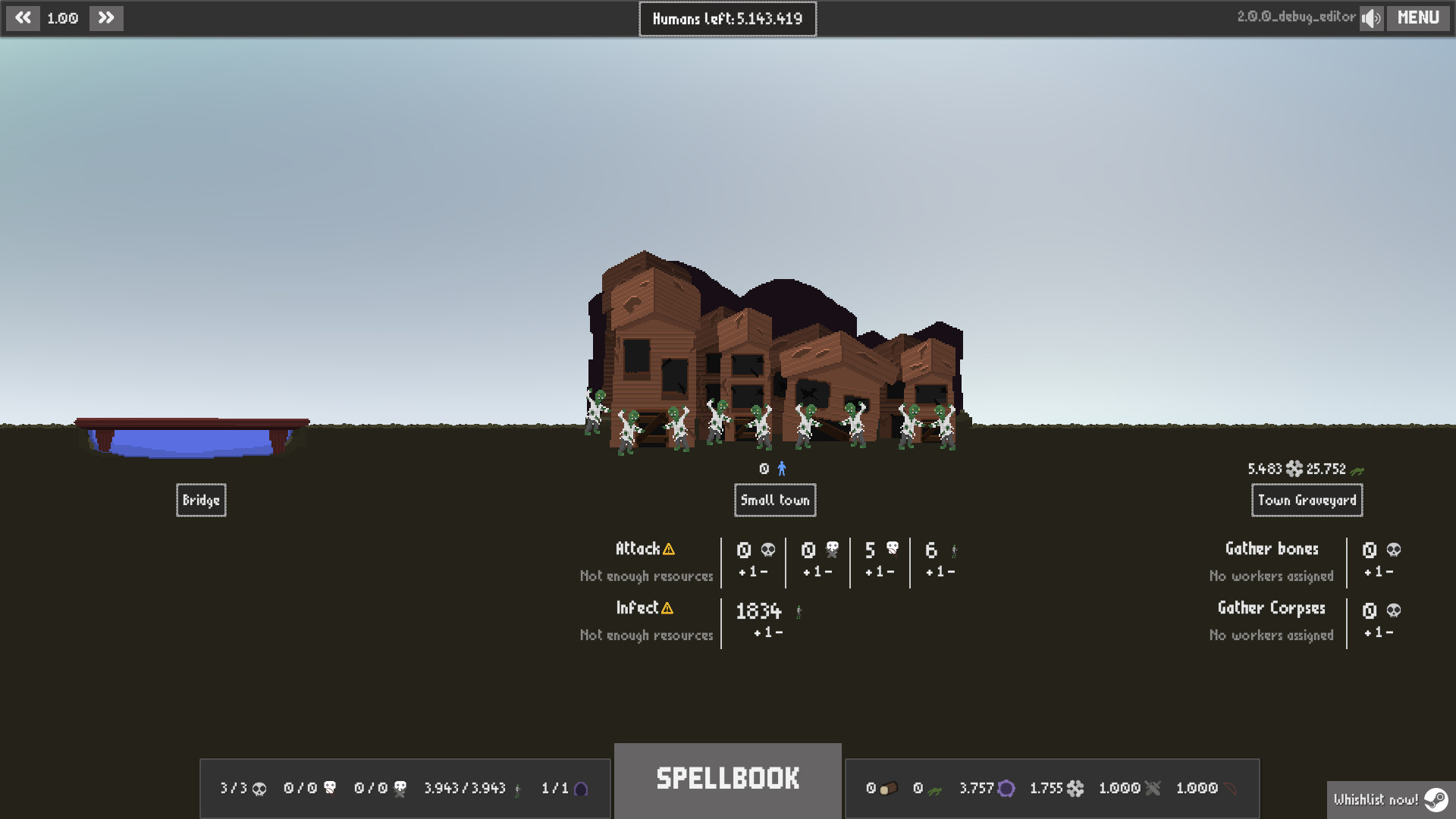 Idle Bones Magic screenshot 1