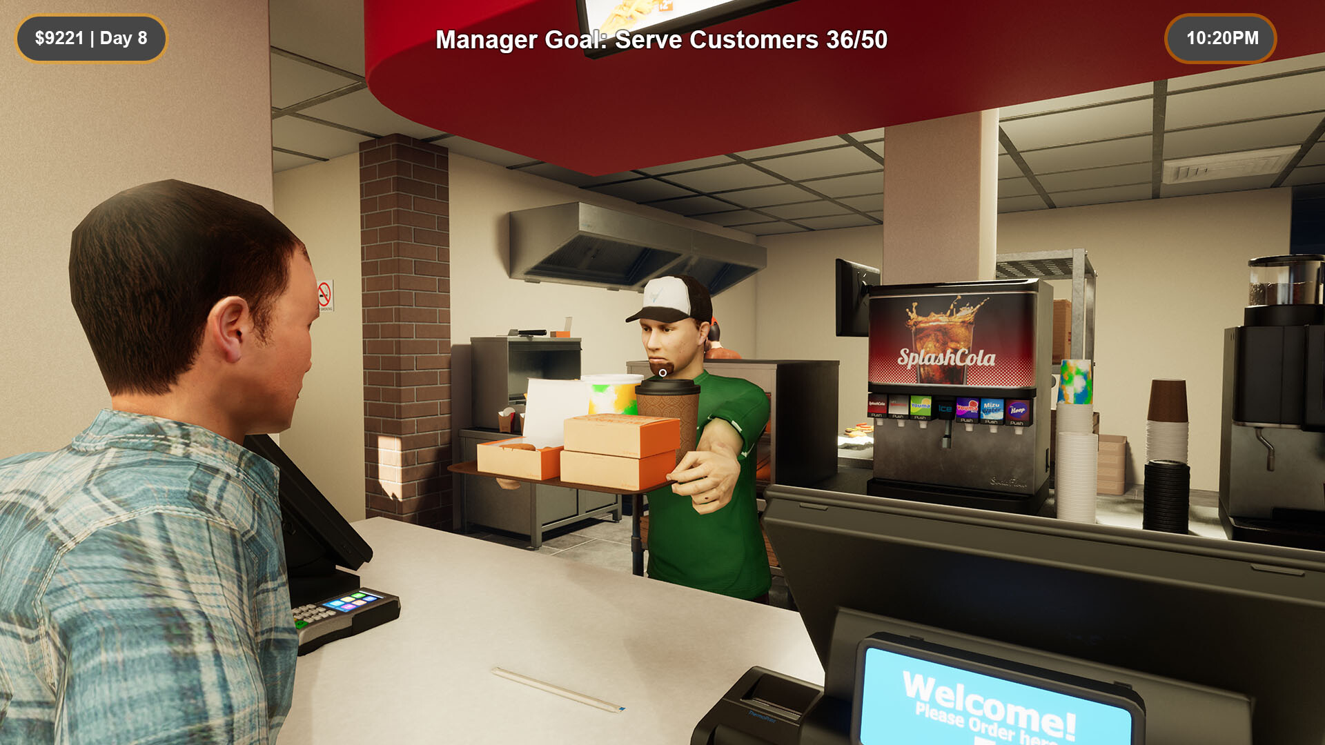 Chicken Shop Simulator - Fast Food Empire screenshot 3