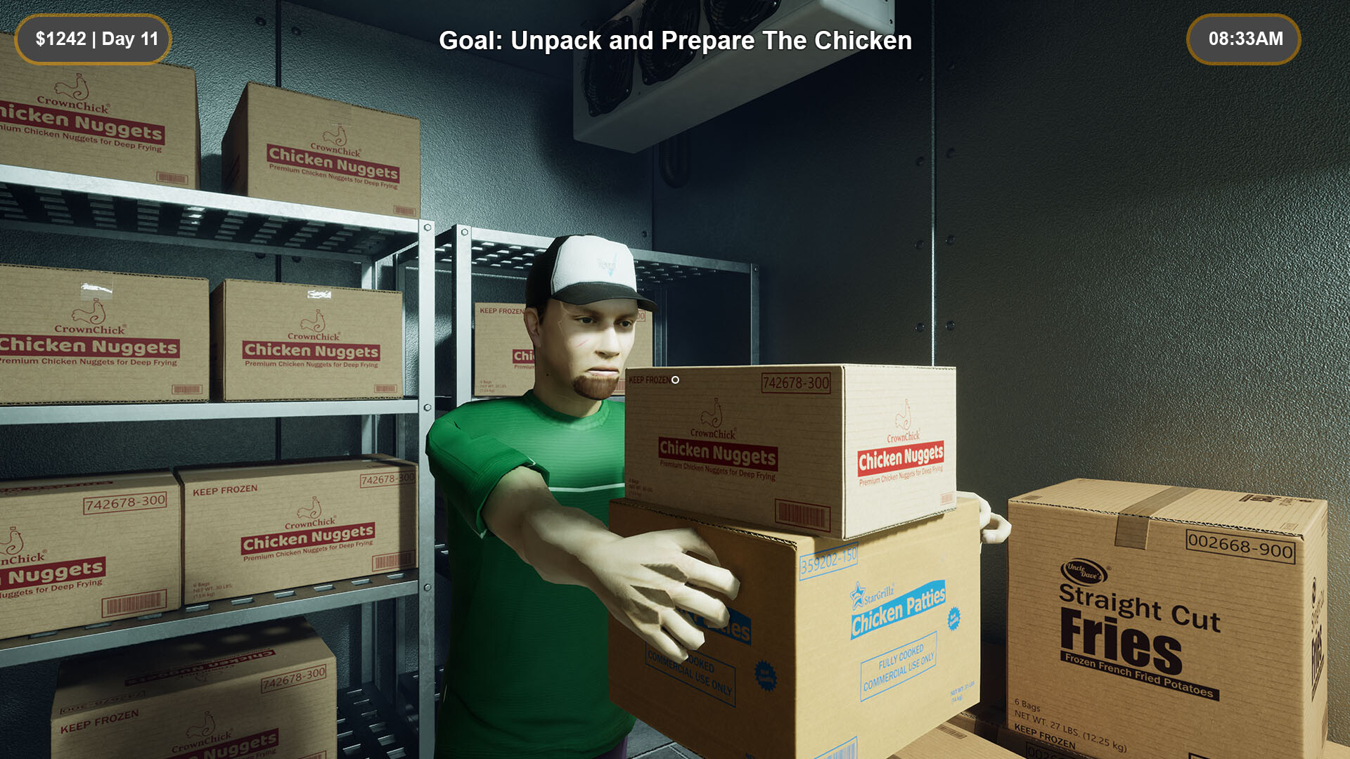 Chicken Shop Simulator - Fast Food Empire screenshot 4