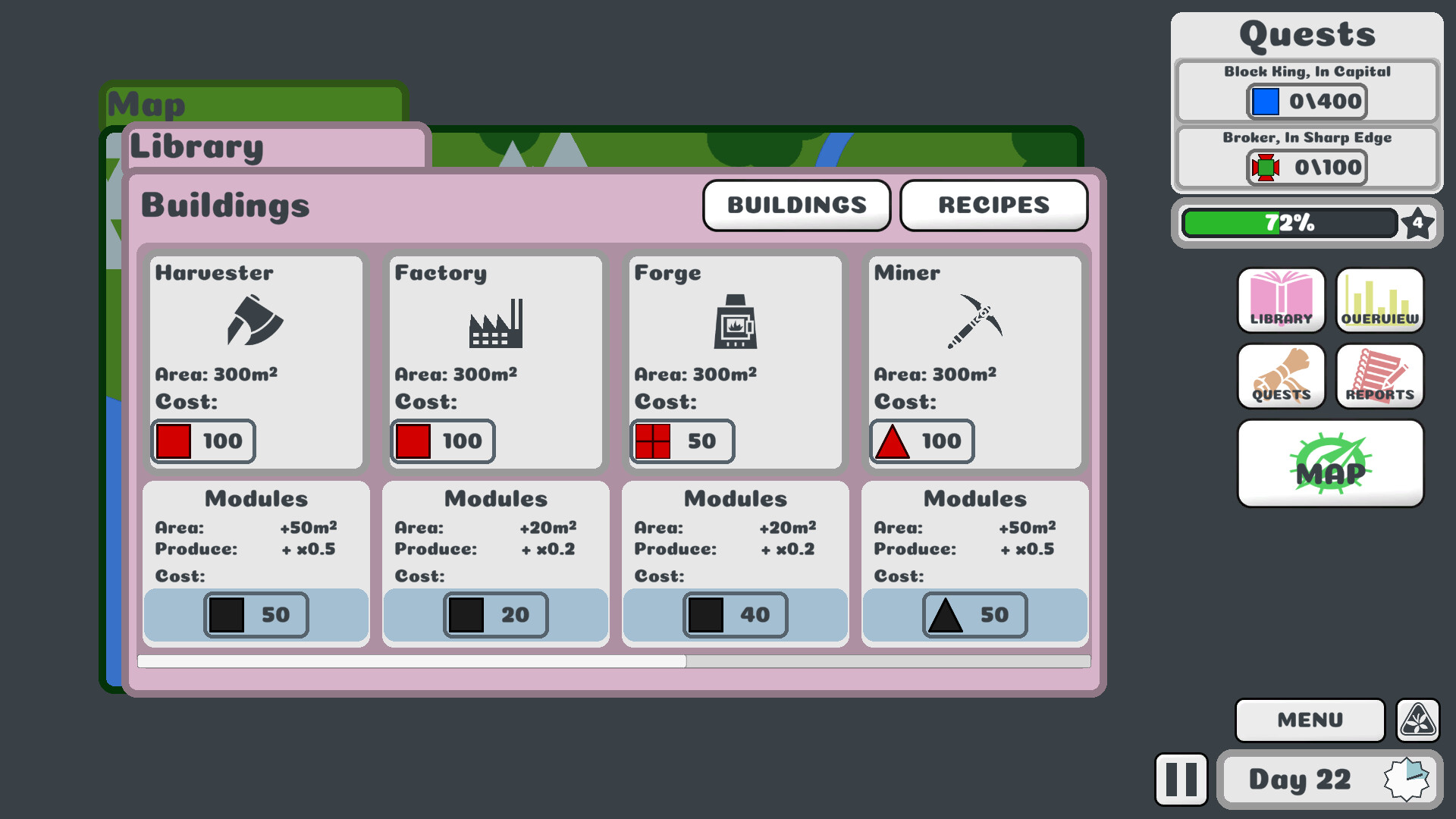 Block King Demands Red Squares screenshot 6
