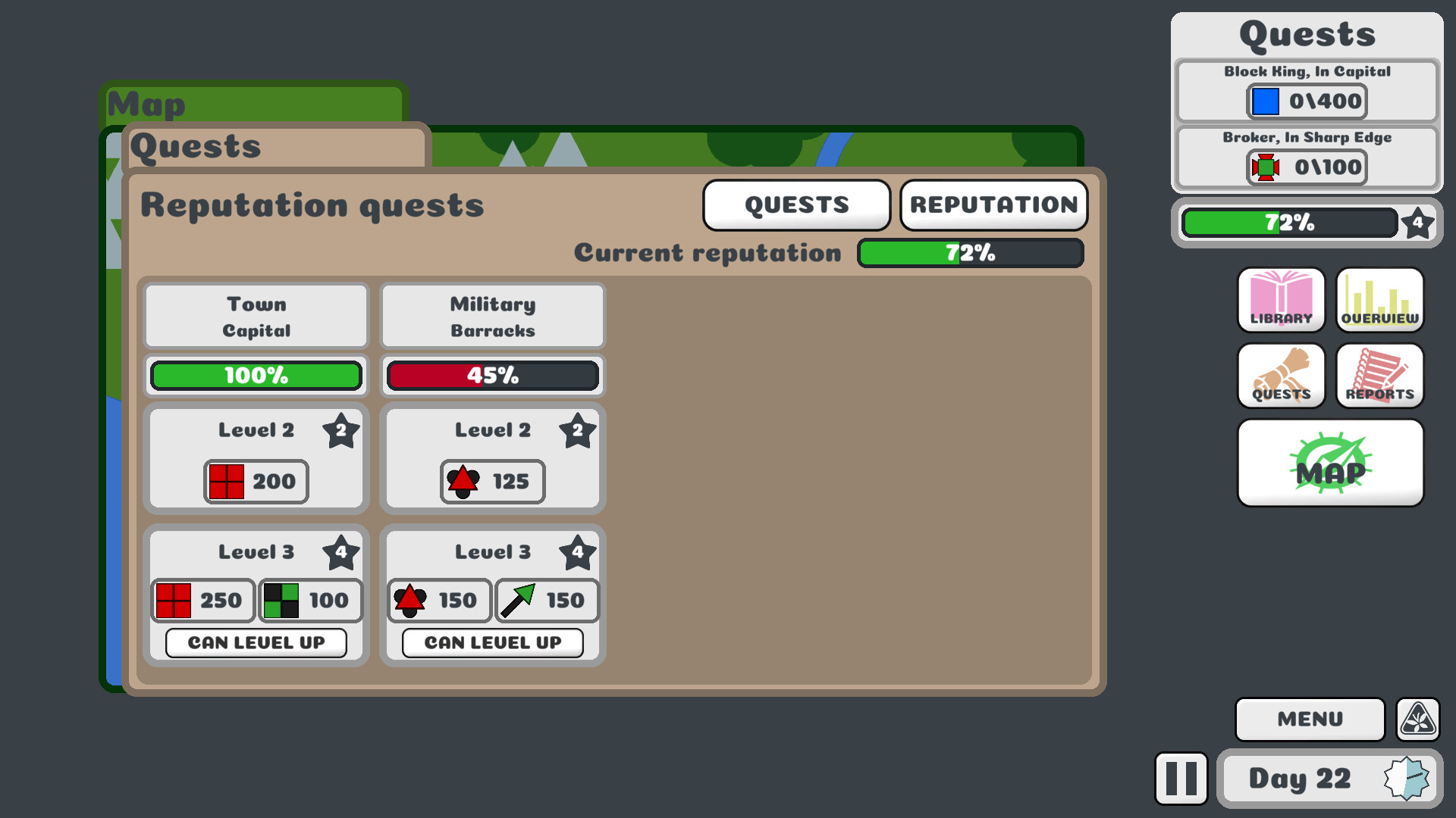 Block King Demands Red Squares screenshot 4