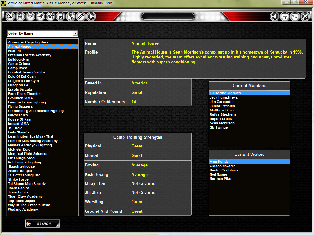 World of Mixed Martial Arts 3 screenshot 1