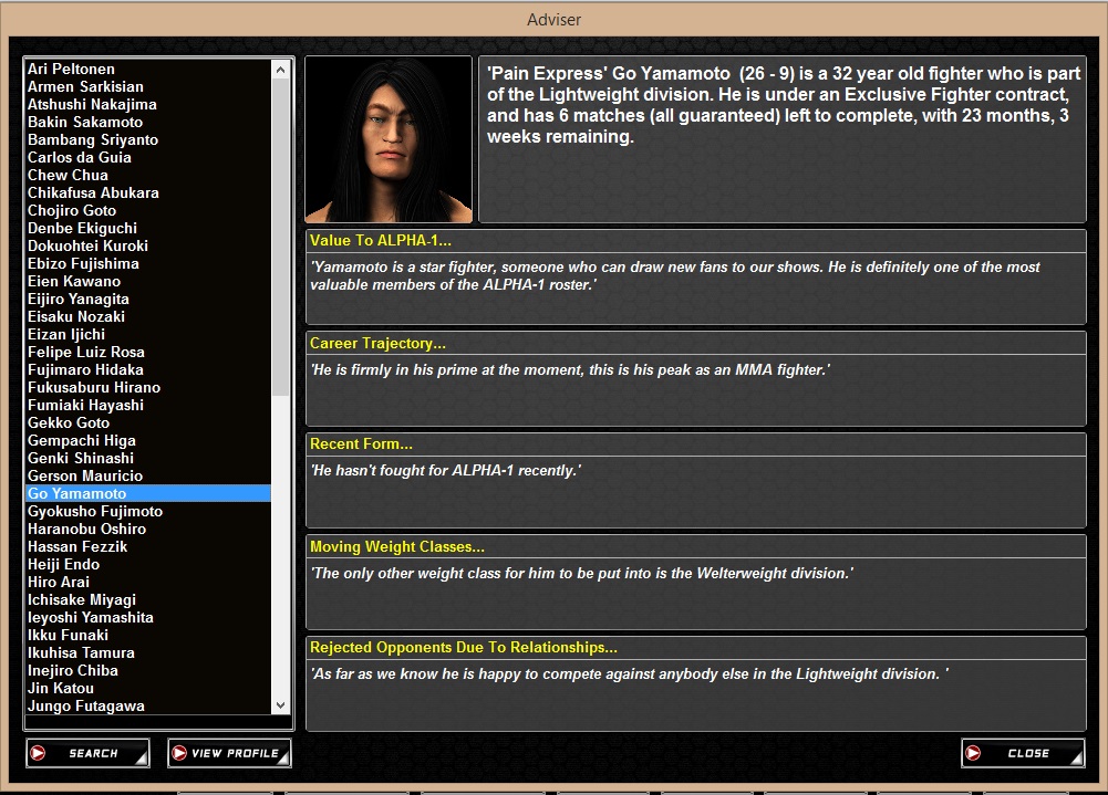 World of Mixed Martial Arts 3 screenshot 16
