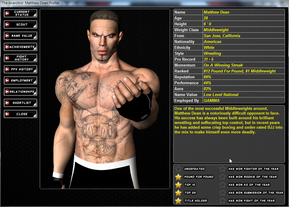 World of Mixed Martial Arts 3 screenshot 4