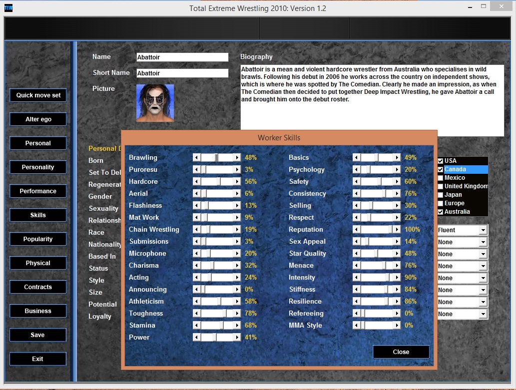 Total Extreme Wrestling 2010 screenshot 7