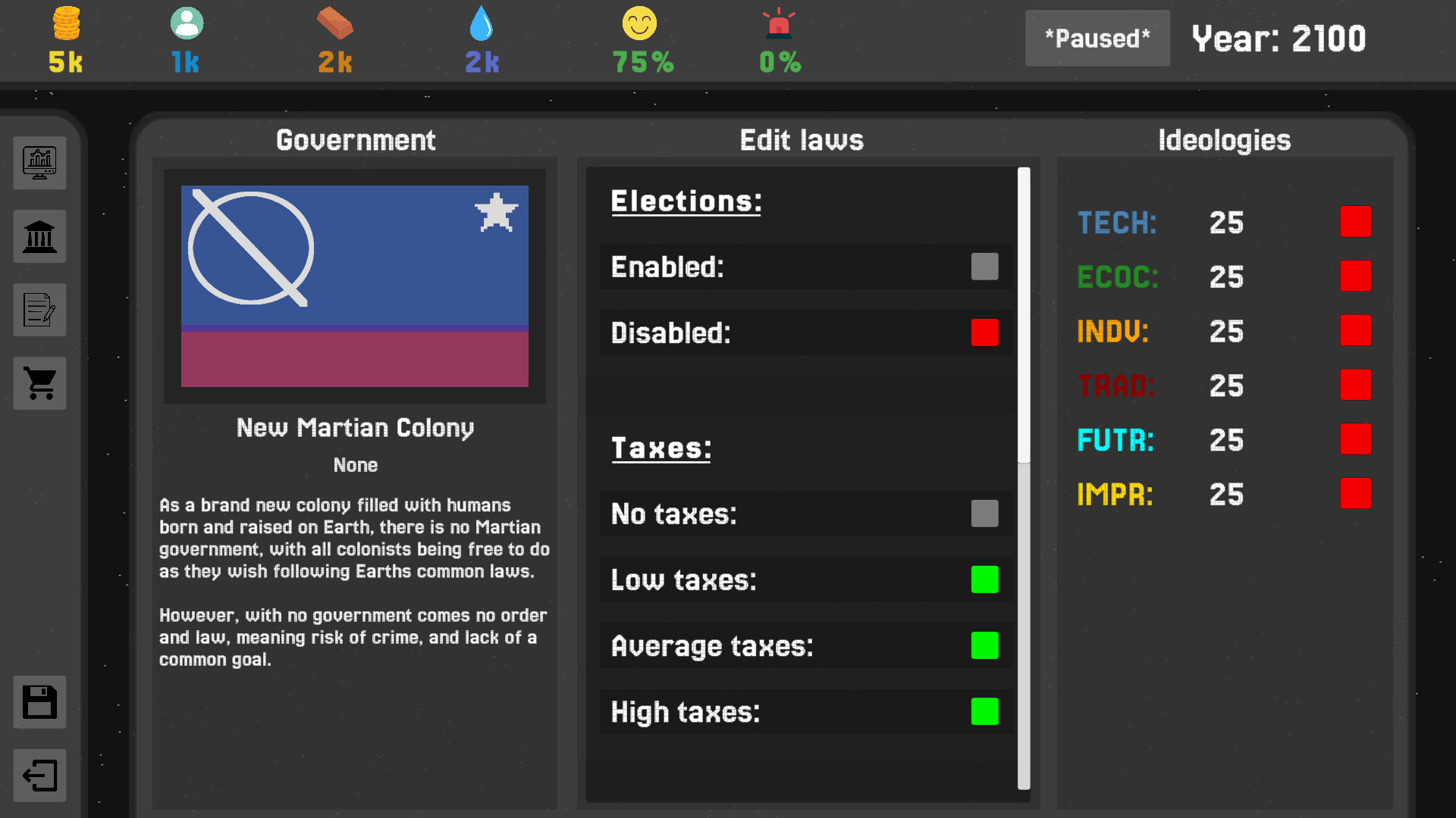 Red Horizon: Mars screenshot 1