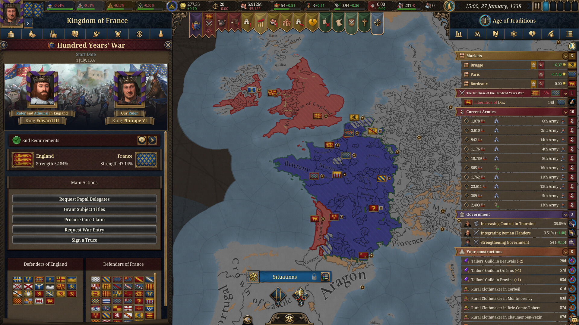 Europa Universalis V screenshot 13