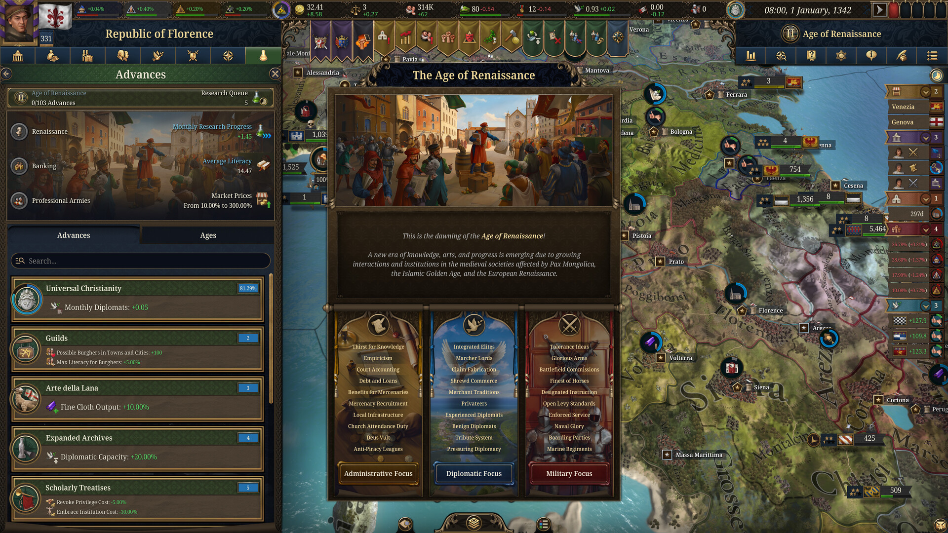 Europa Universalis V screenshot 15
