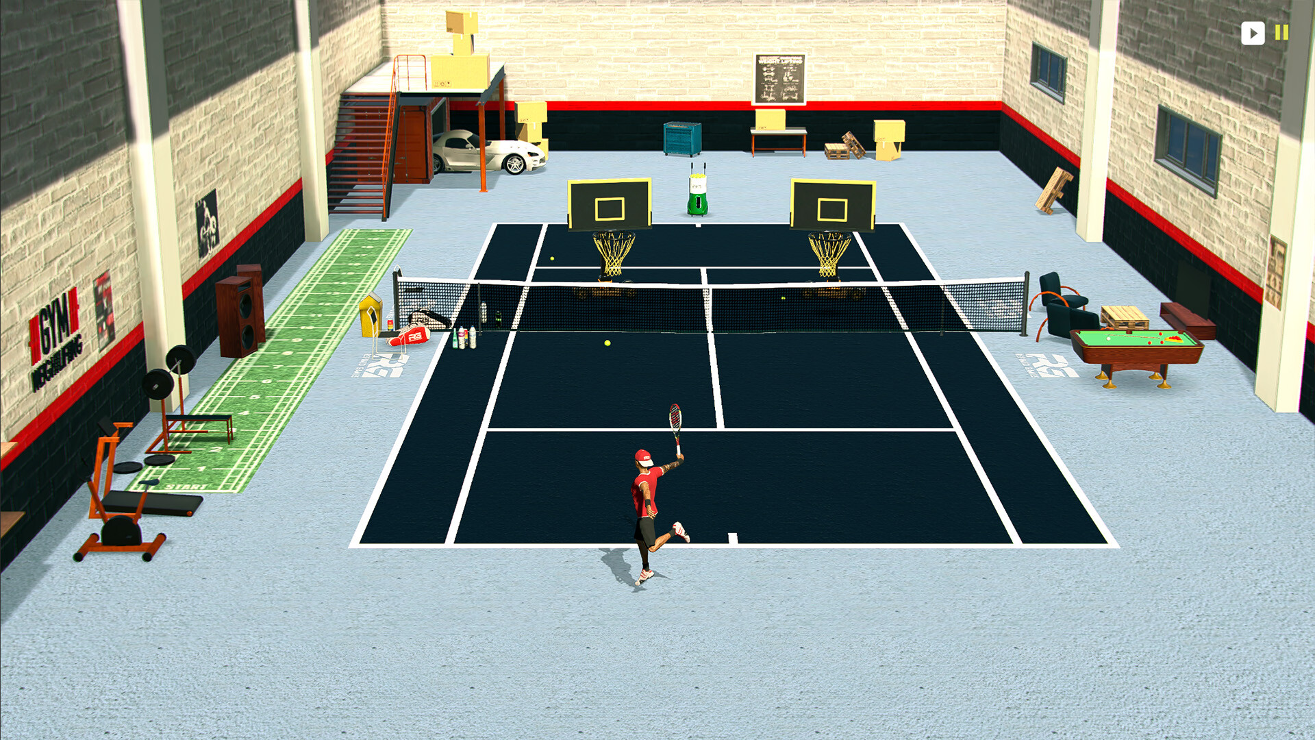 Cross Court Tennis 3 screenshot 4