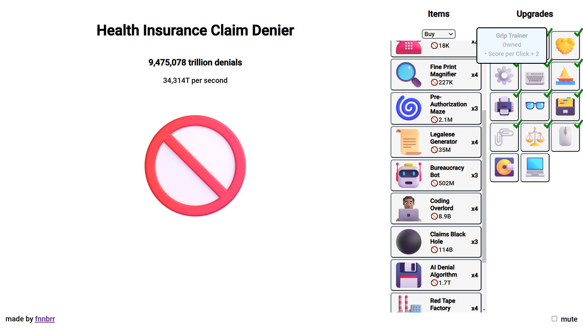Health Insurance Claim Denier screenshot 1