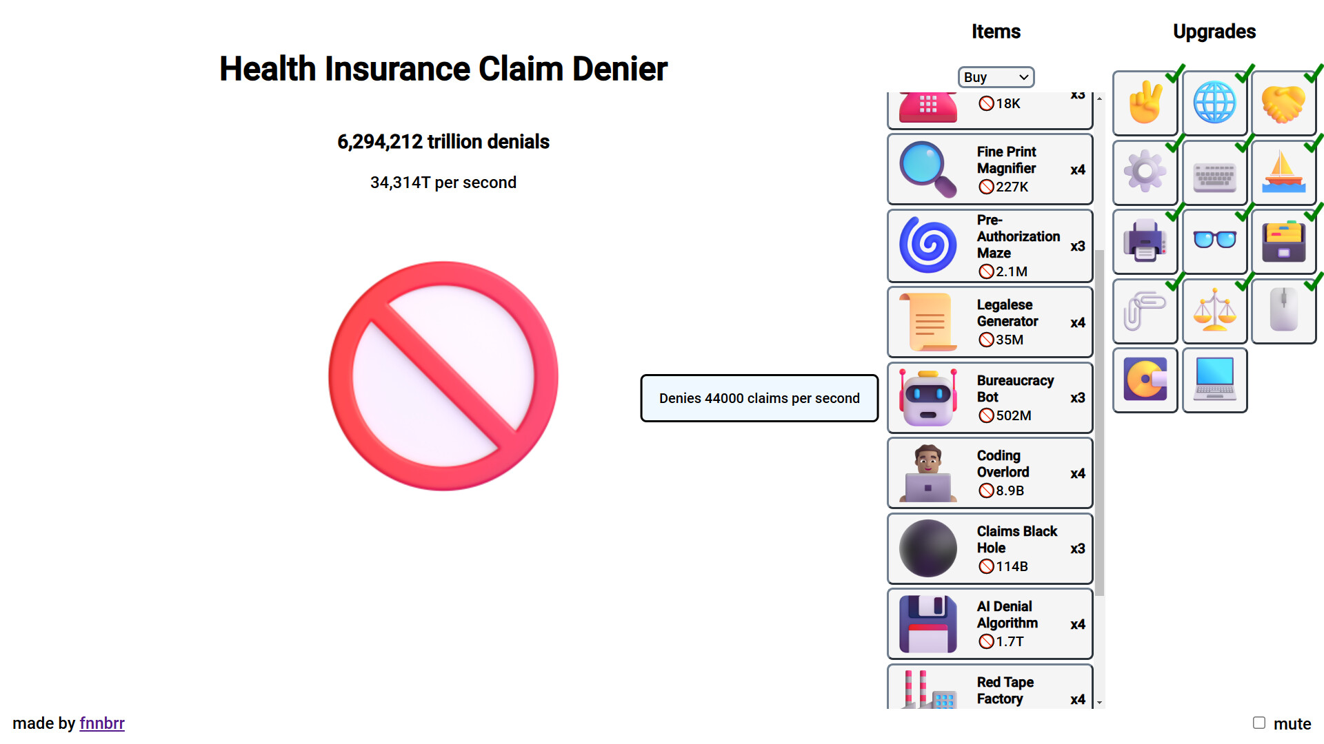 Health Insurance Claim Denier screenshot 3