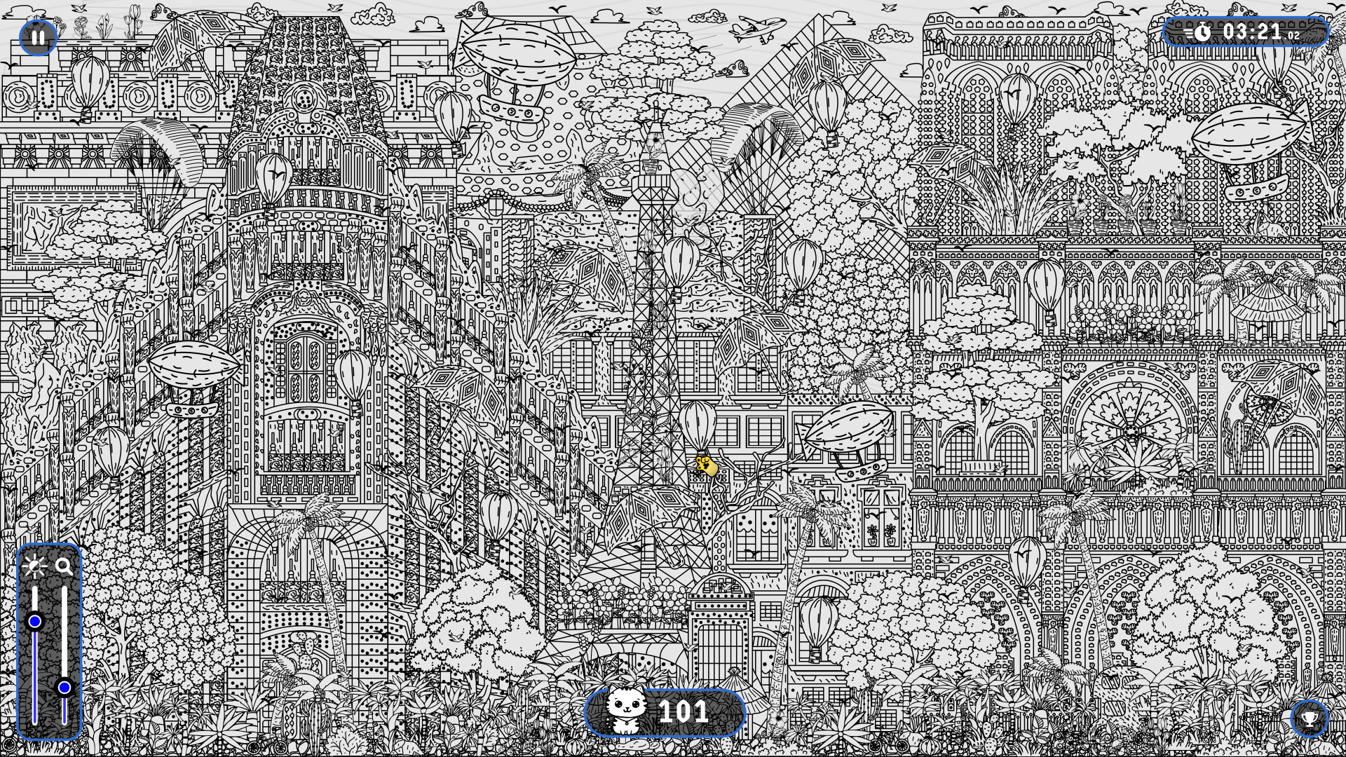 Hidden Pets: 101 Cats in Paris screenshot 1