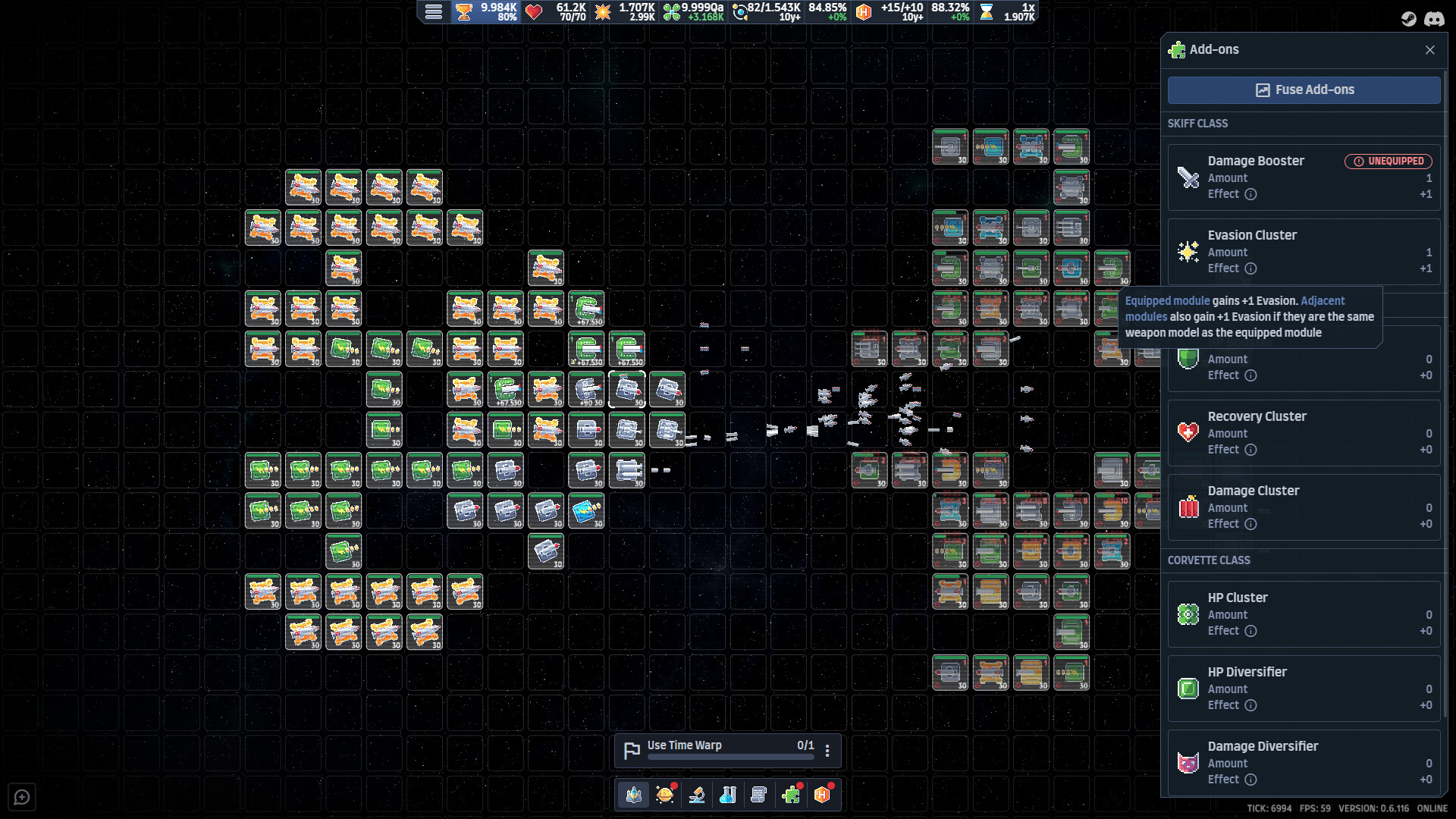 Spaceship Idle: Design, Build, Explore & Battle screenshot 5