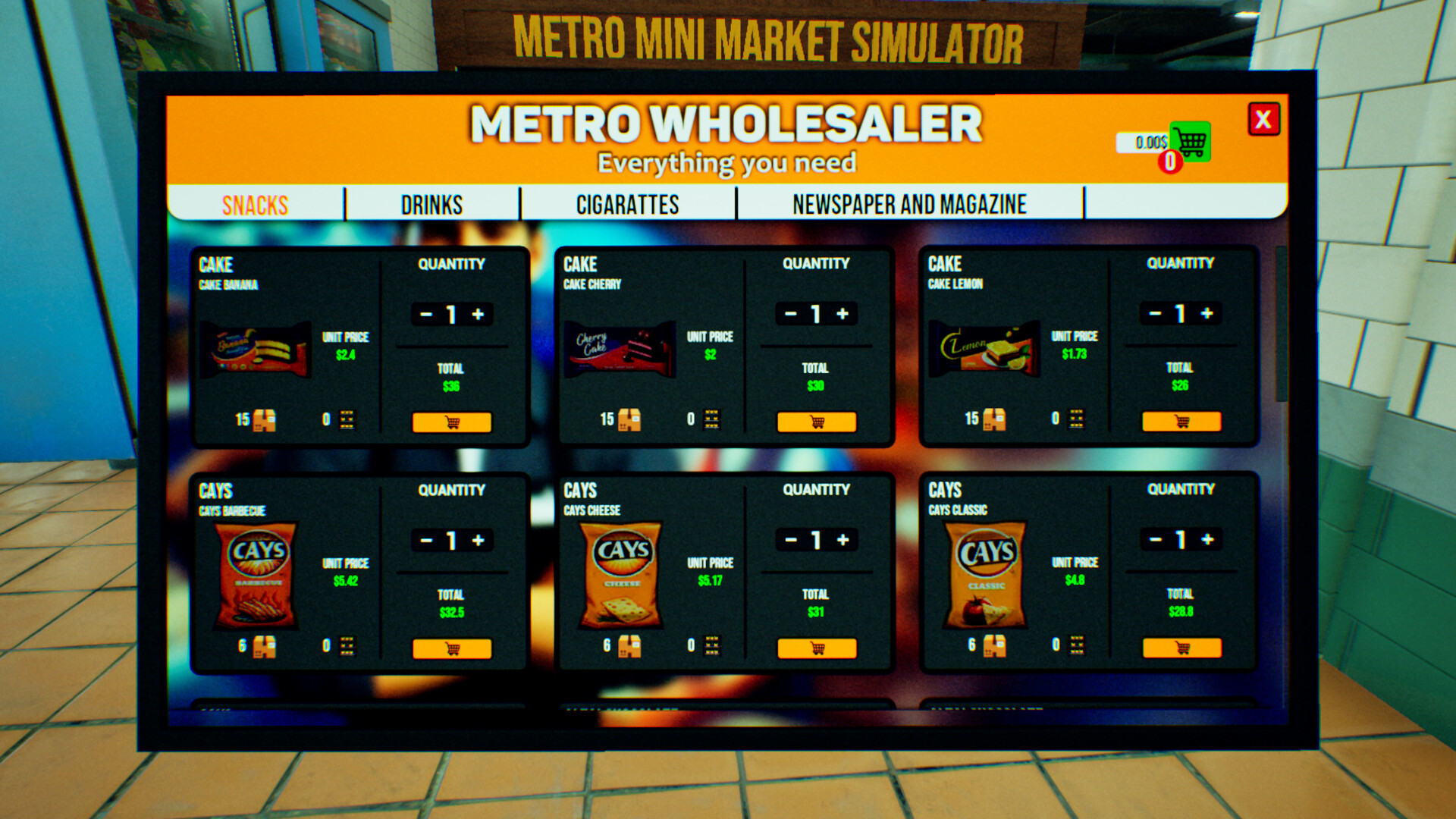 Metro Mini Market Simulator screenshot 4