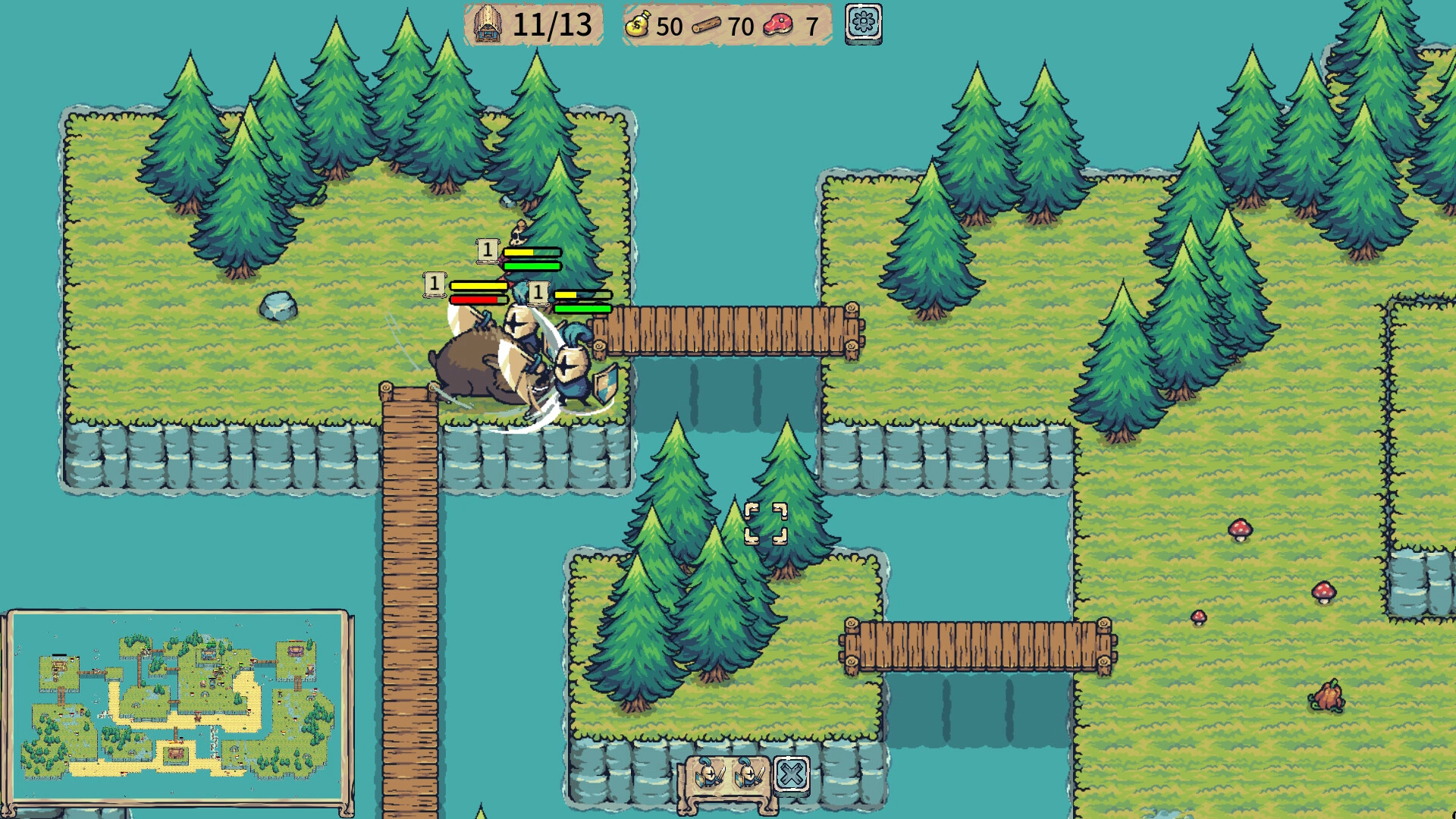 Four Mini Kingdoms War screenshot 4