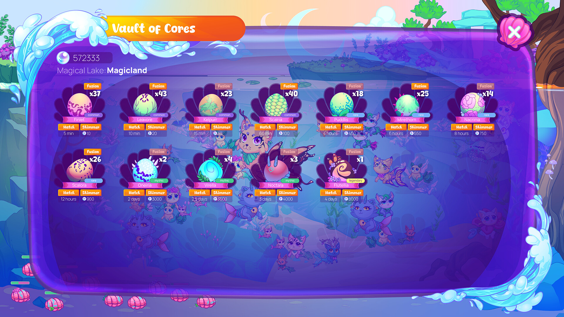 Mermeows: Chill Cat Mermaids screenshot 3