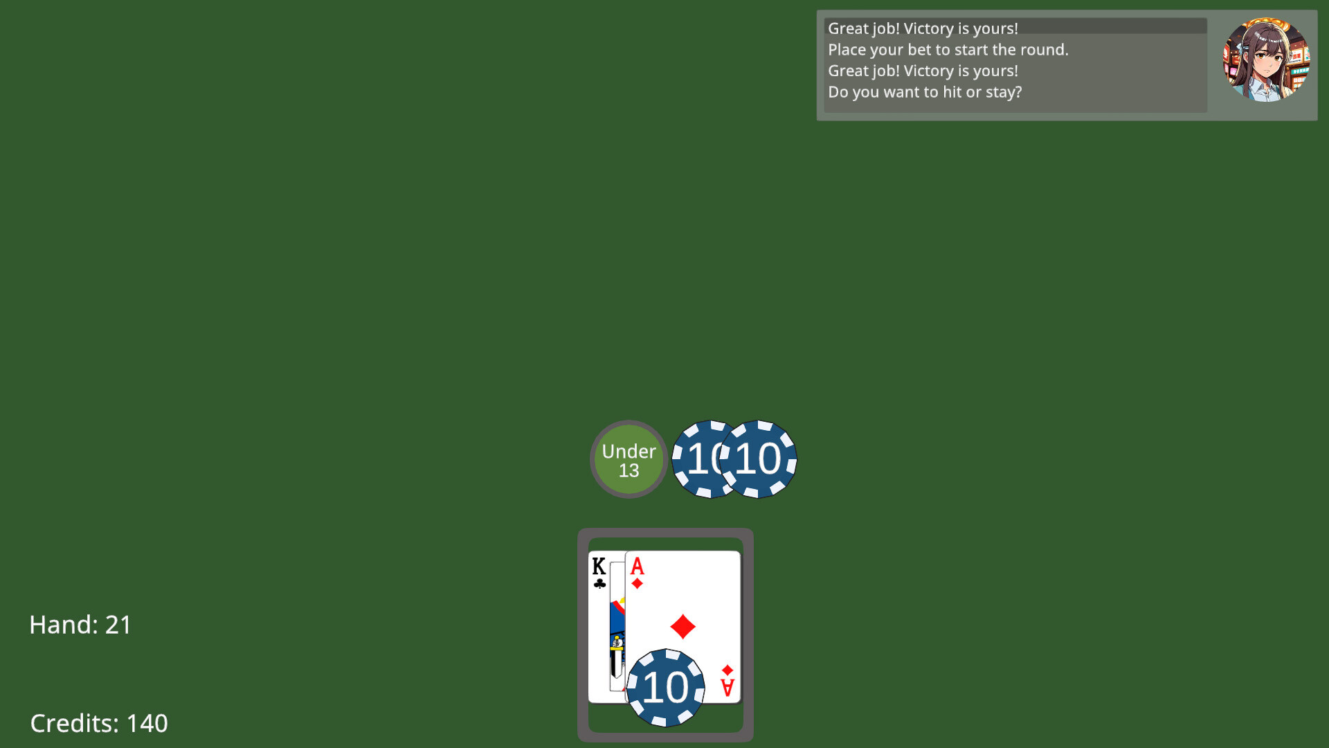 Hit and Stand Blackjack screenshot 2