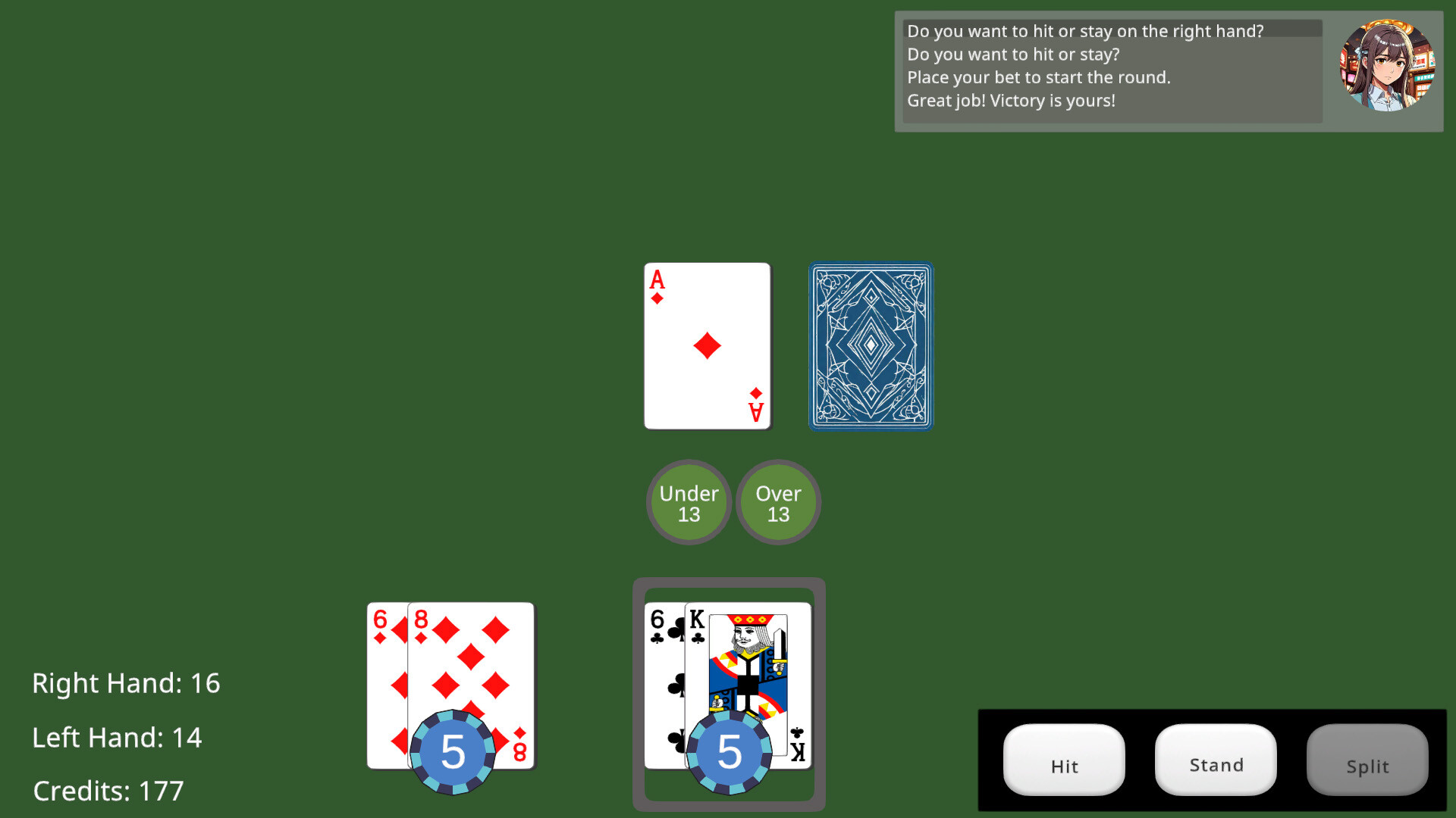 Hit and Stand Blackjack screenshot 4
