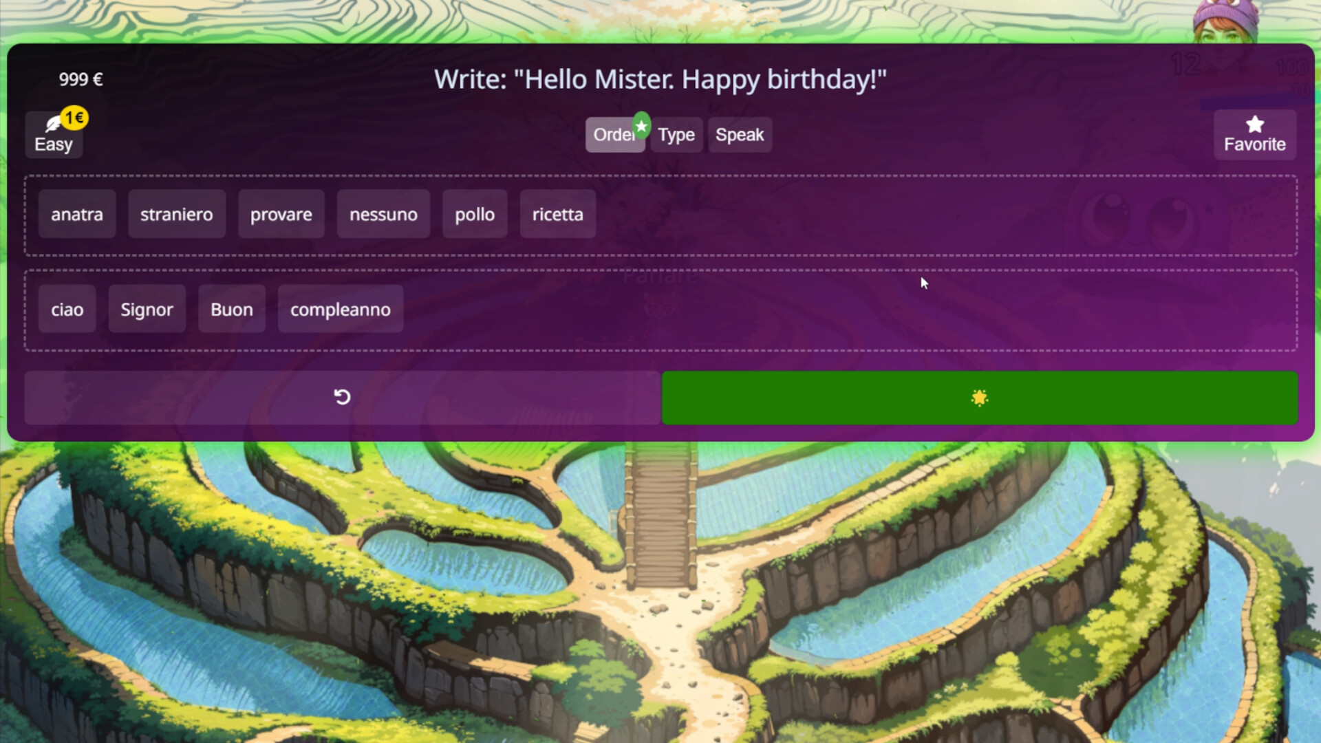 WonderLang Italian screenshot 9