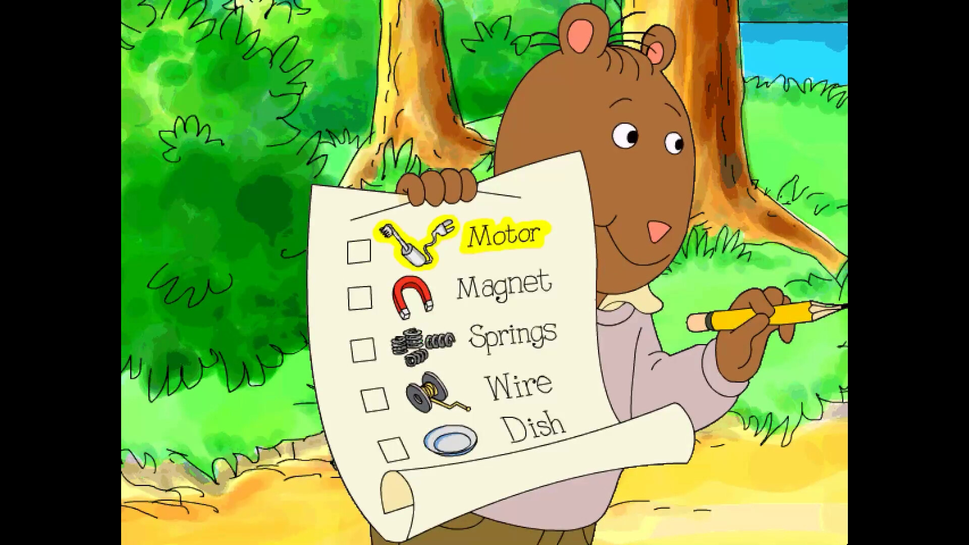 Arthur's Camping Adventure screenshot 4