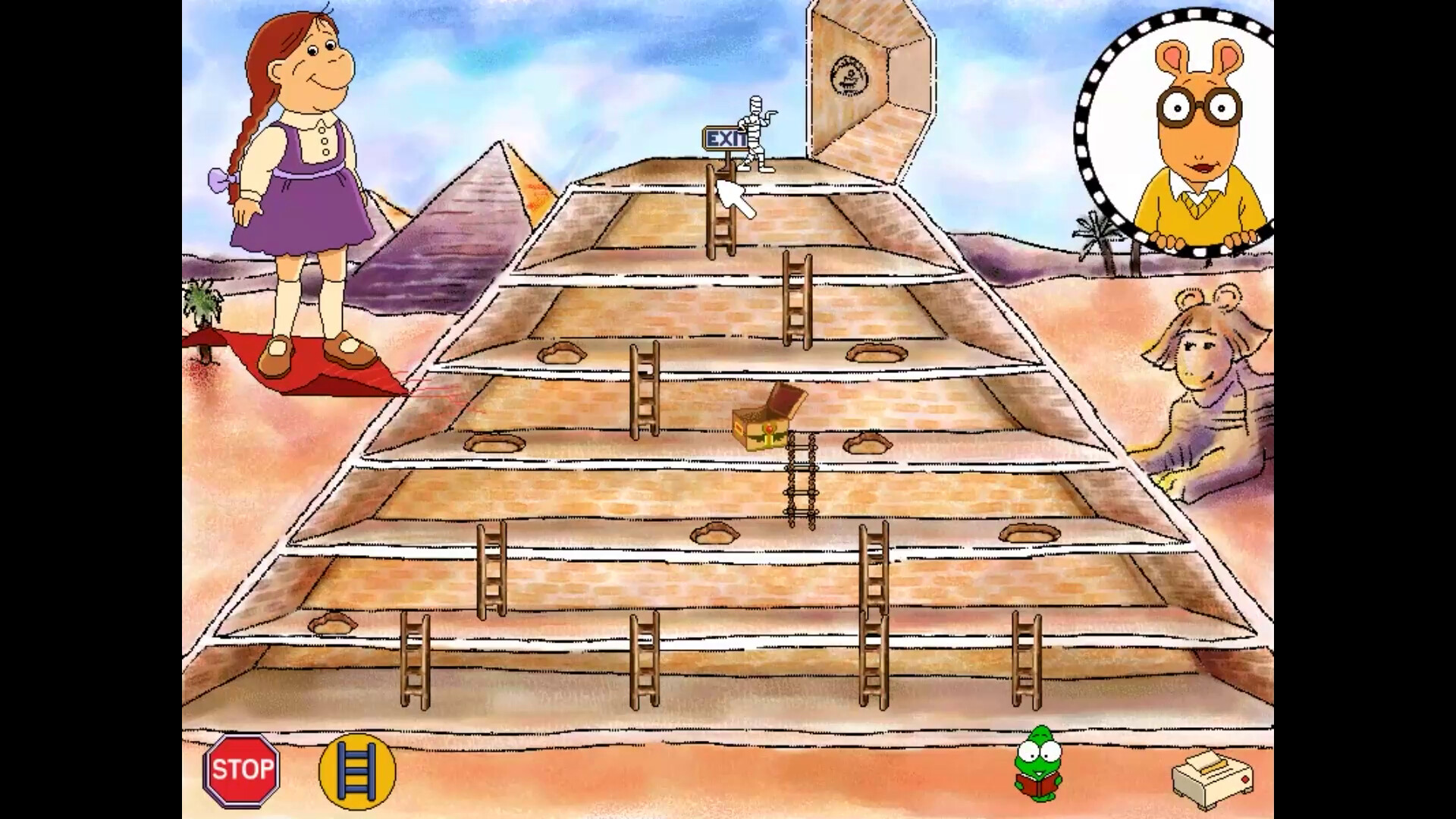Arthur's Thinking Games screenshot 2