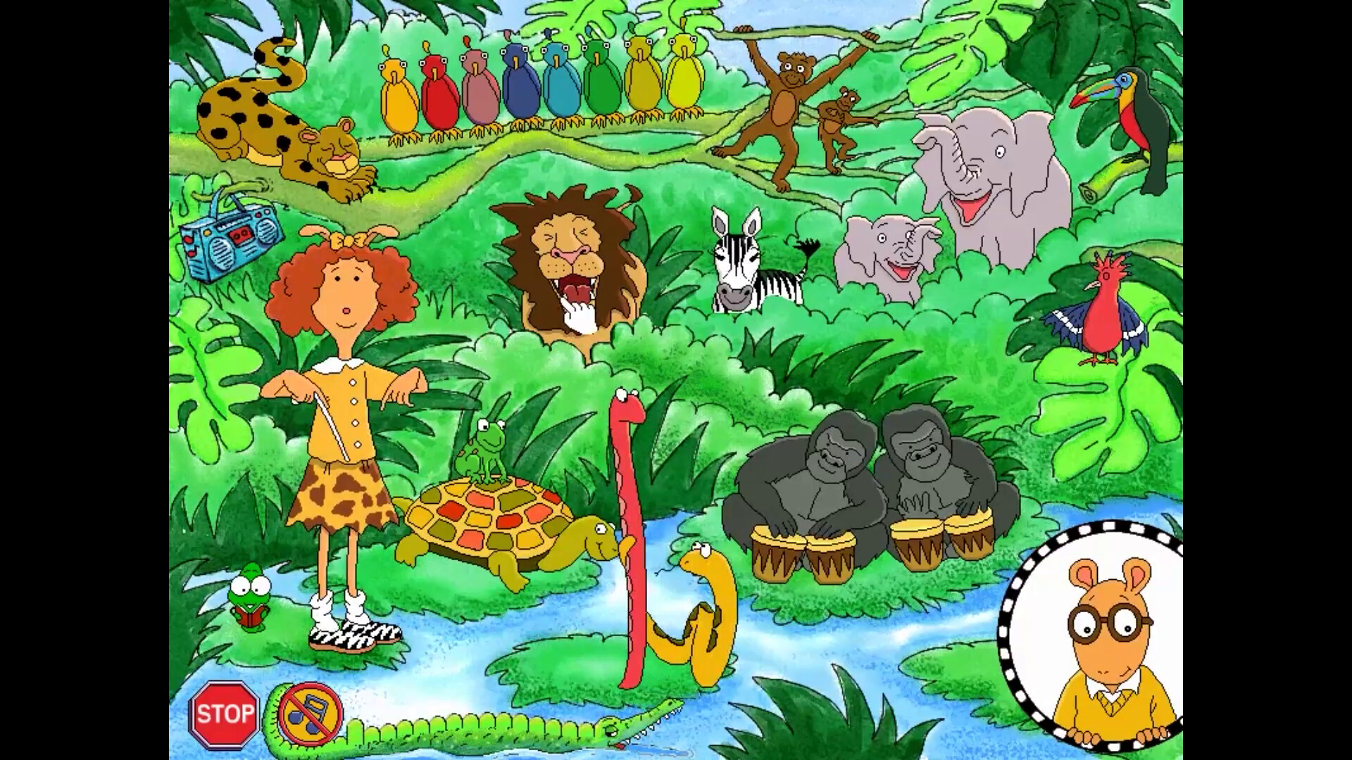 Arthur's Thinking Games screenshot 5