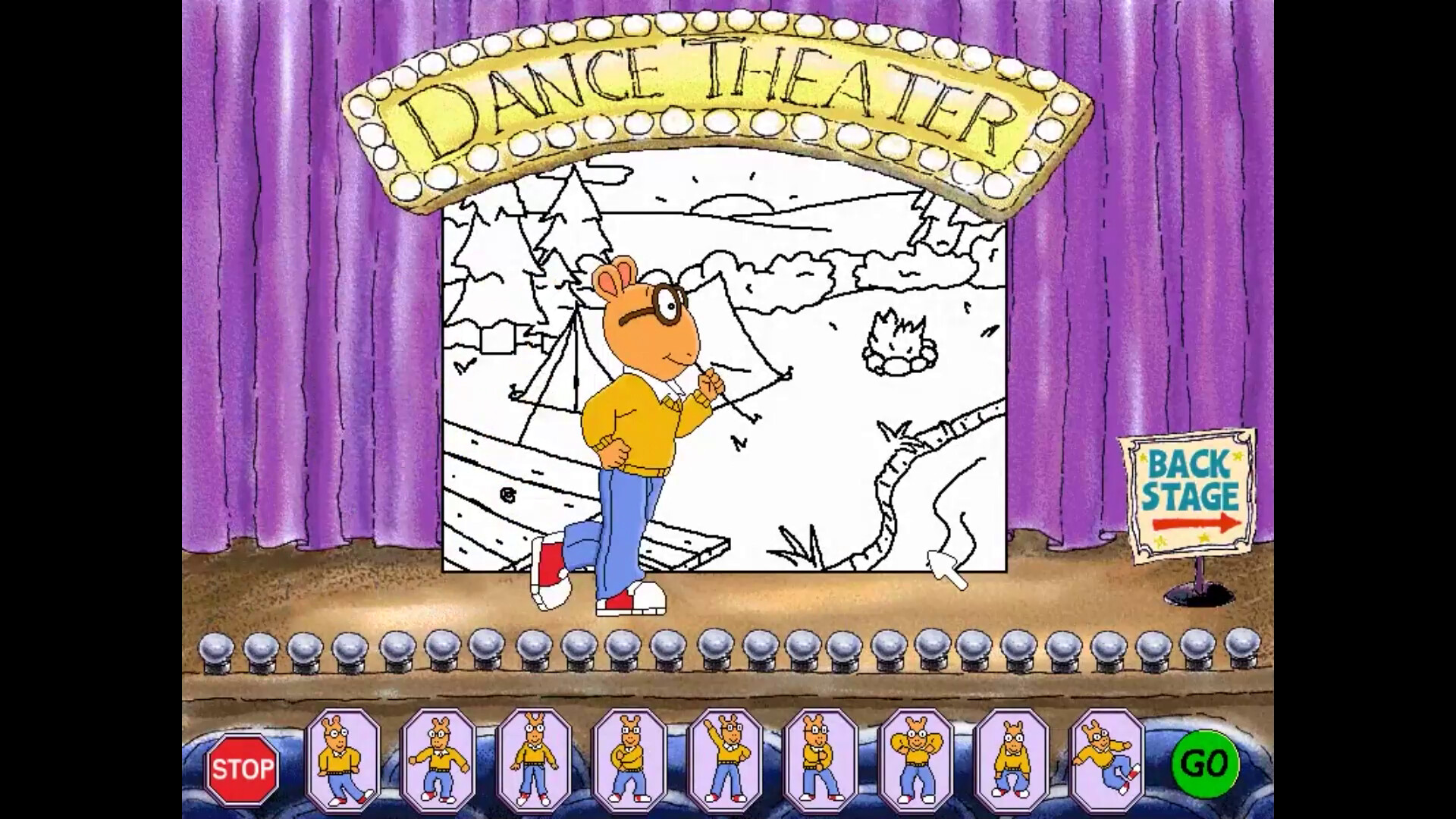 Arthur's Thinking Games screenshot 3