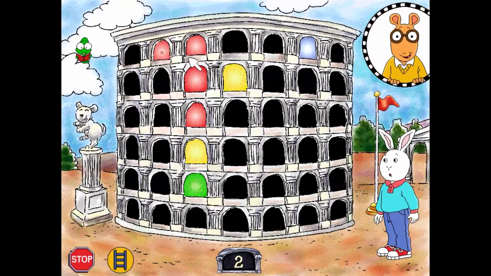 Arthur's Thinking Games screenshot 1