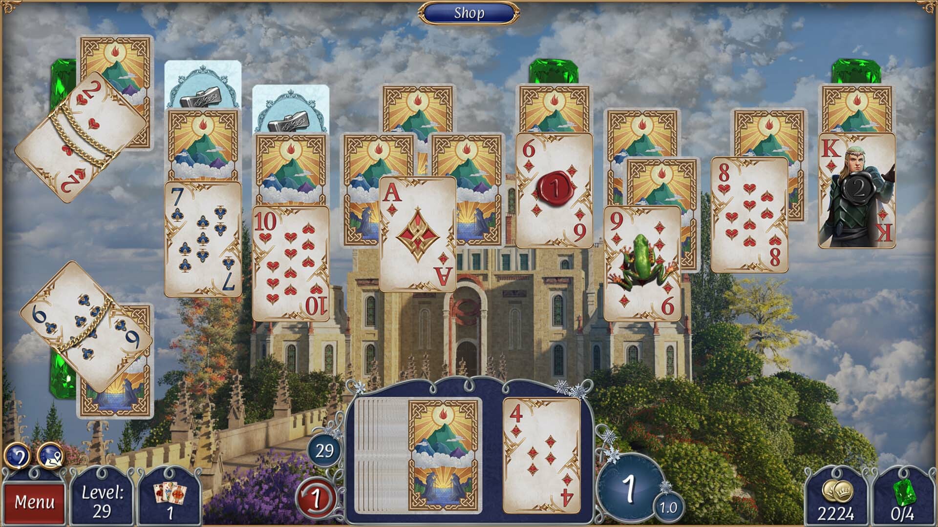 Jewel Match Solitaire Fantasy - Collector's Edition screenshot 4