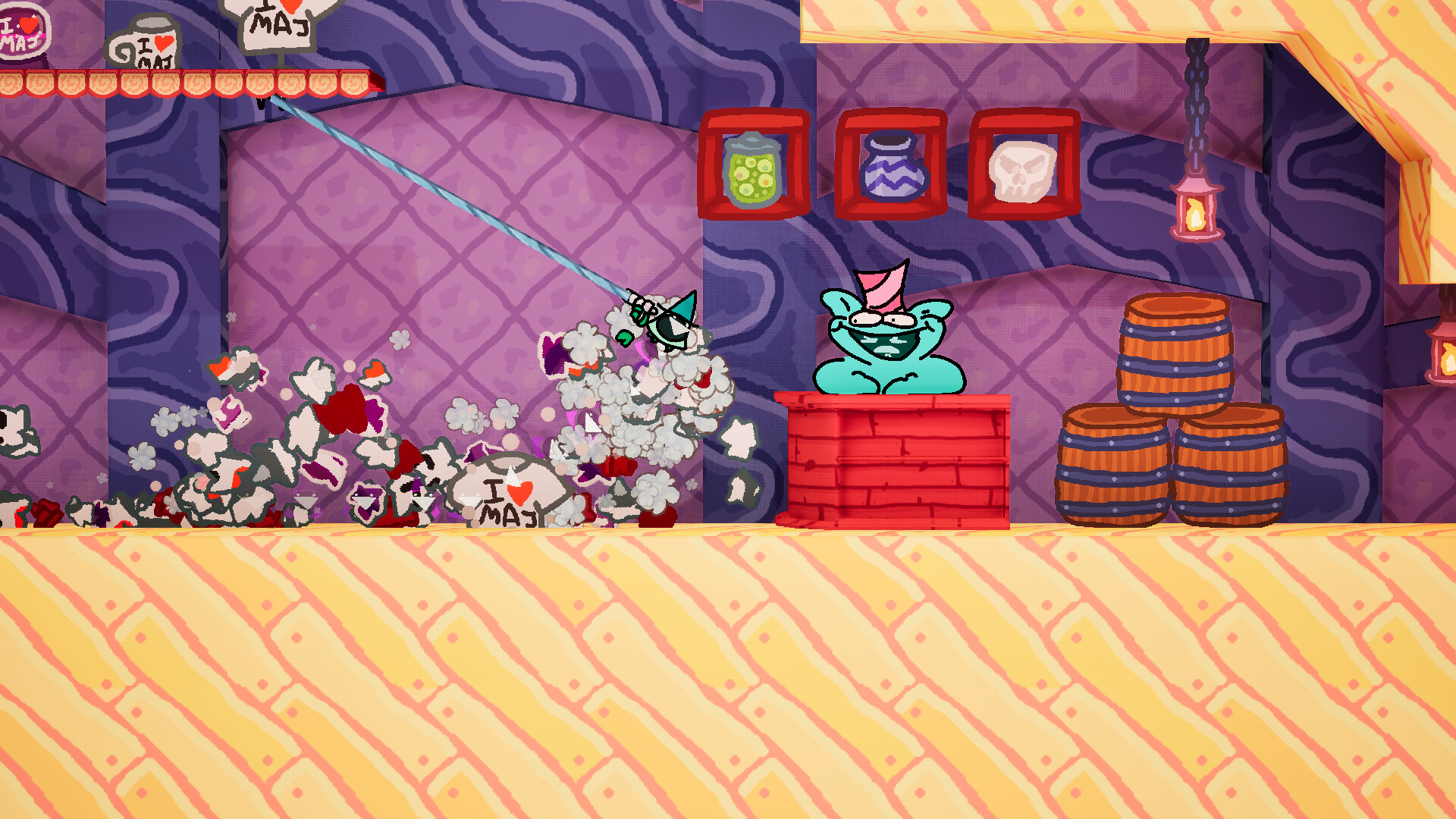 GO-GO! GRAPPLESTAFF screenshot 2