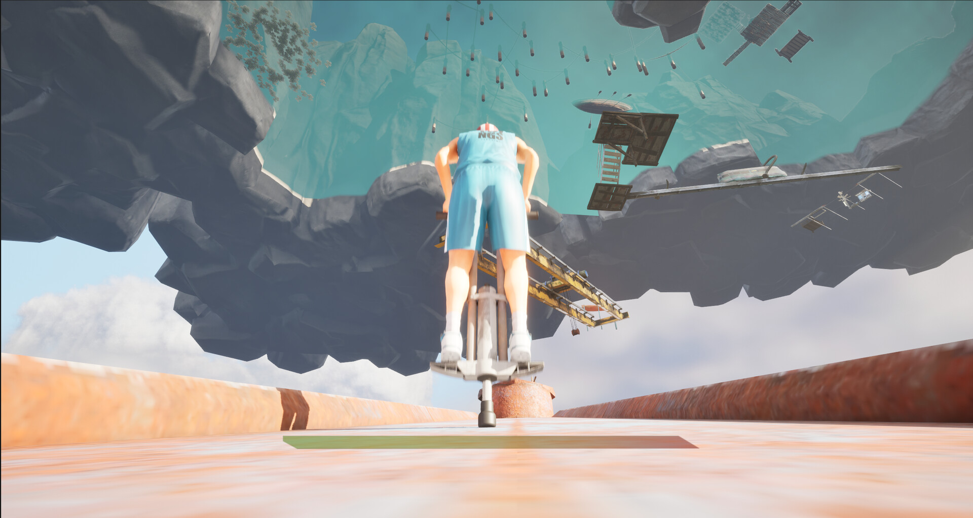 Only Up !!!The King of Spring Stilts screenshot 2