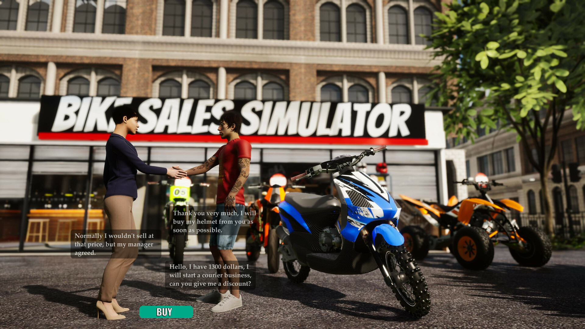 Motorcycle Sales Simulator: Prologue screenshot 10