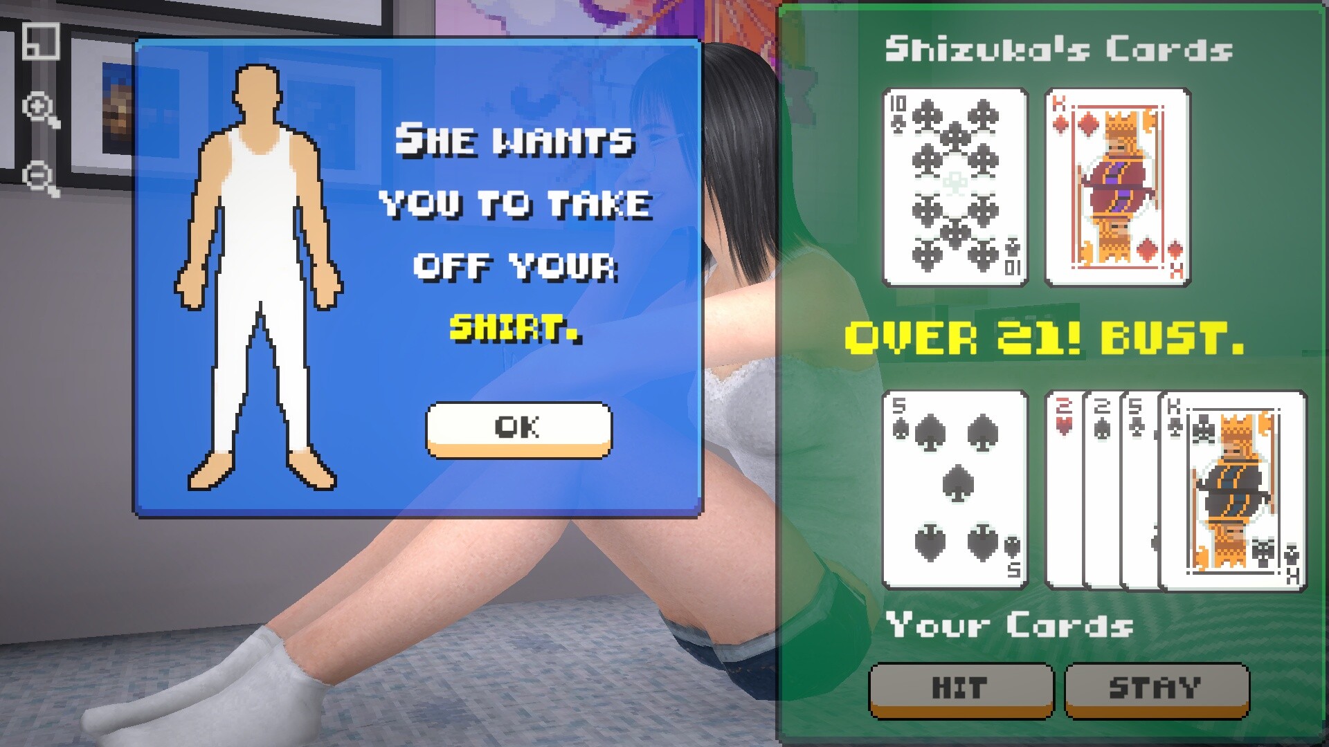 Girlfriend Strip Blackjack screenshot 3